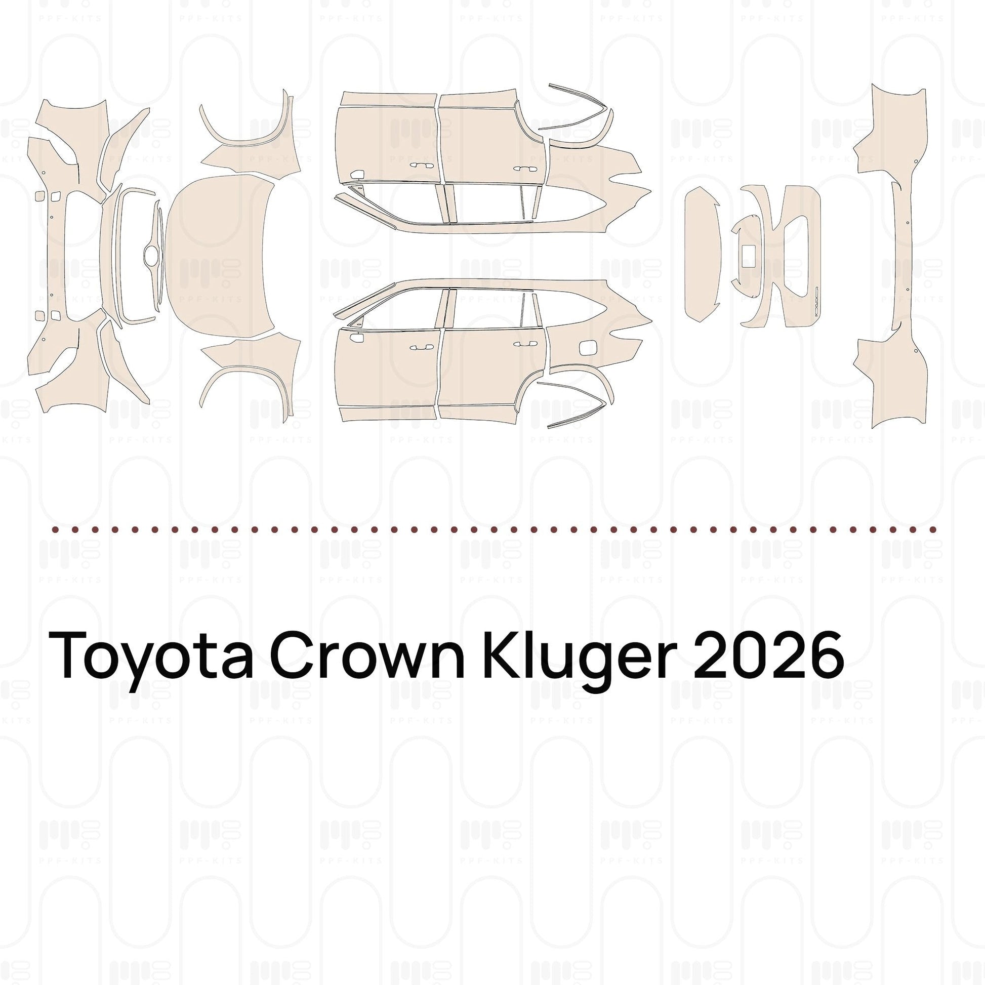 Pre-CutPPFToyotaCrownKluger2026
