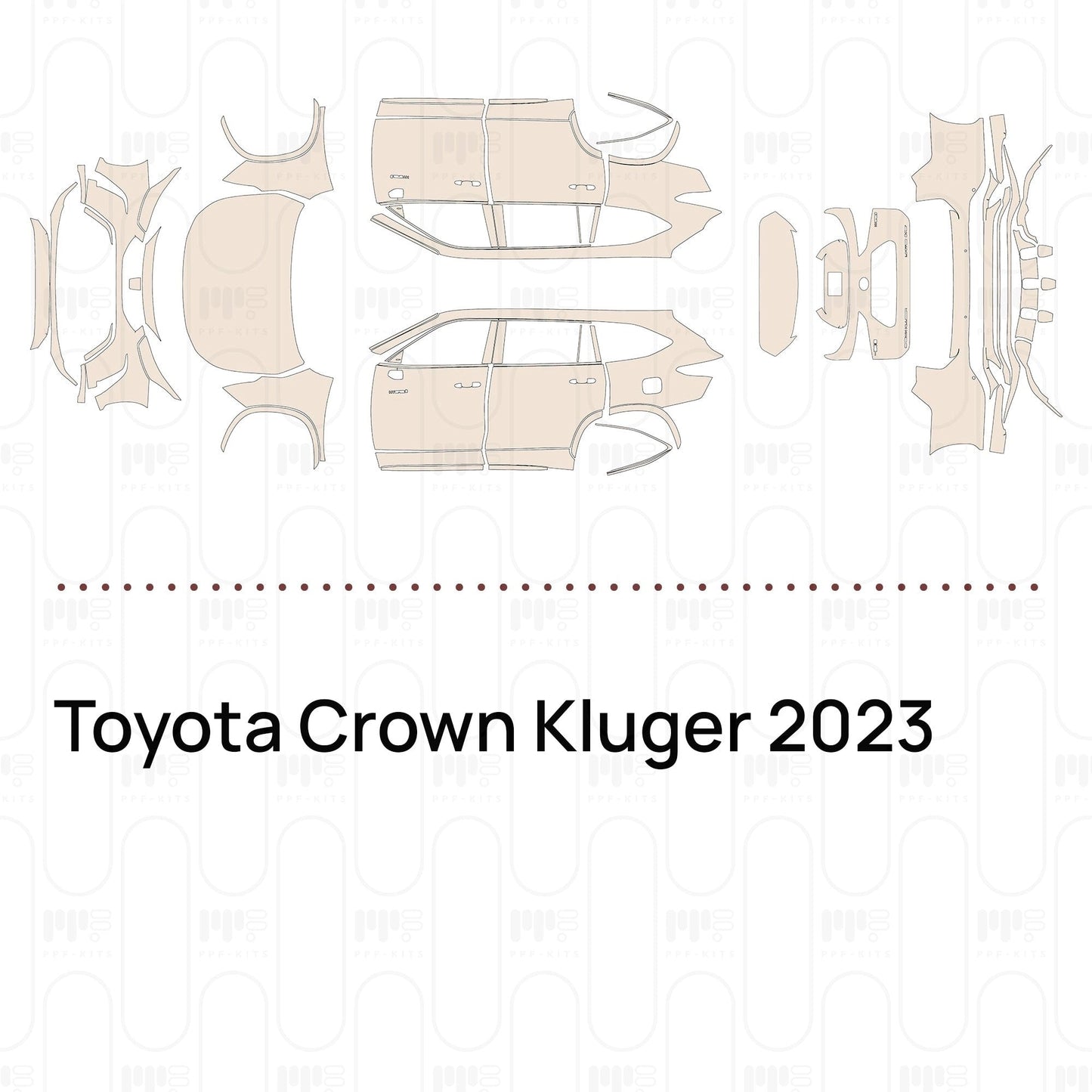 Pre-CutPPFToyotaCrownKluger2023