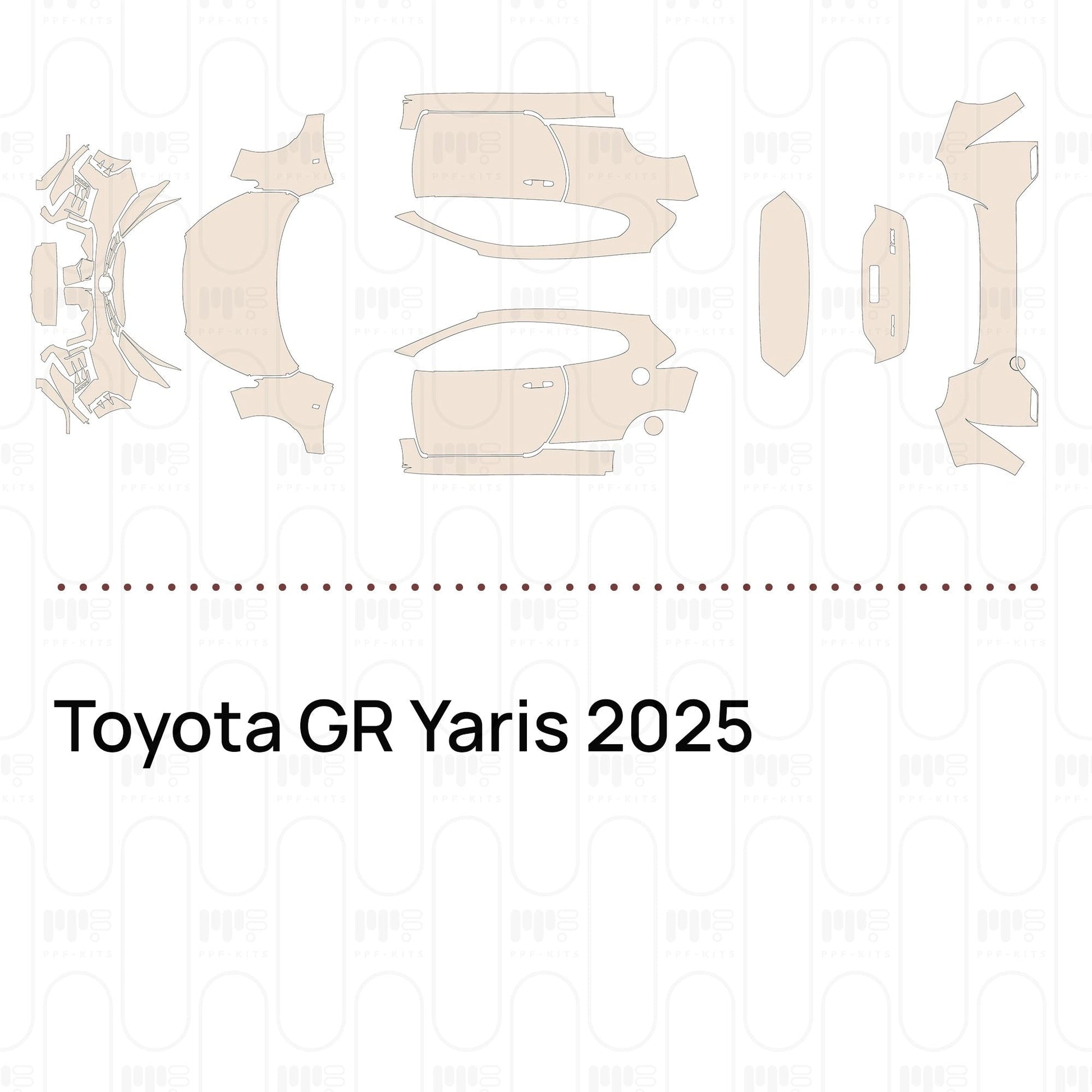 Pre-CutPPFToyotaGRYaris2025