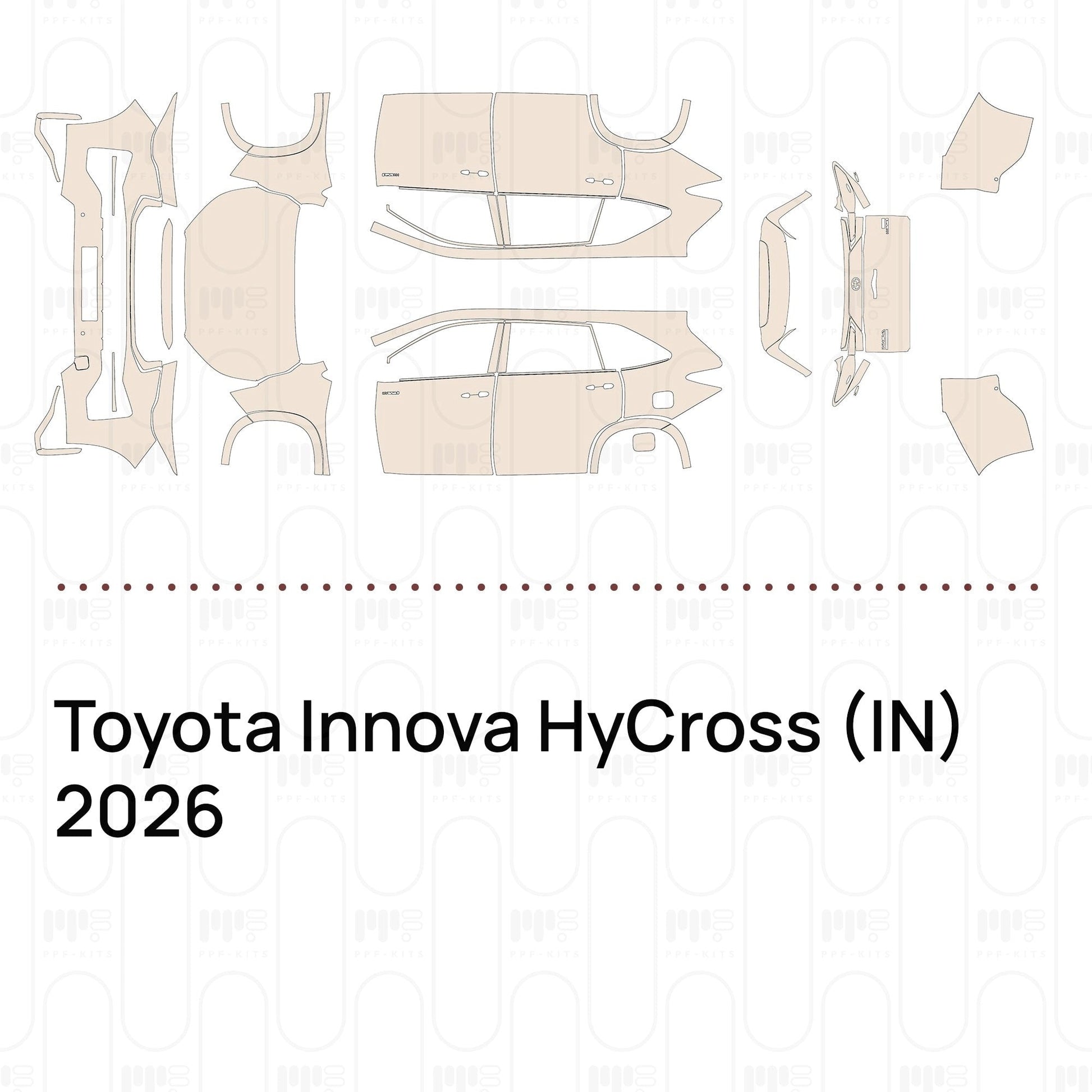 Pre-CutPPFToyotaInnovaHyCross(IN)2026