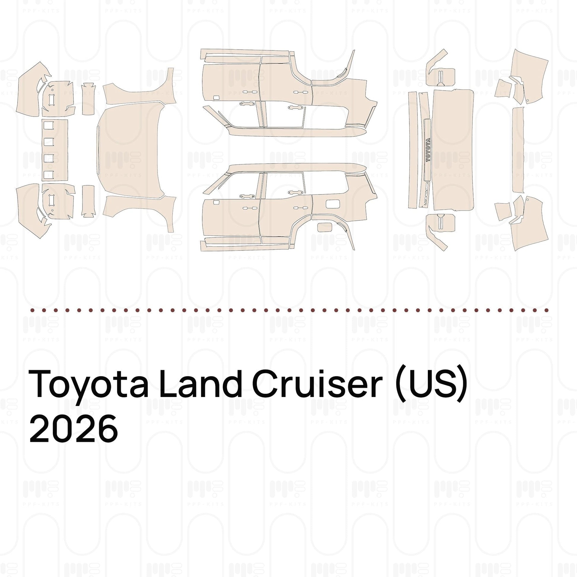 Pre-CutPPFToyotaLandCruiser(US)2026