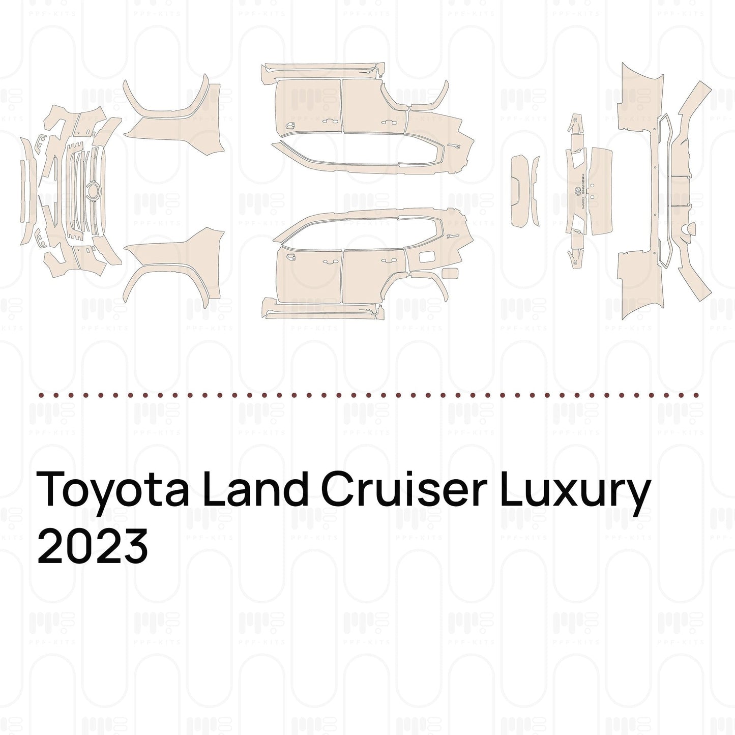 Pre-CutPPFToyotaLandCruiserLuxury2023