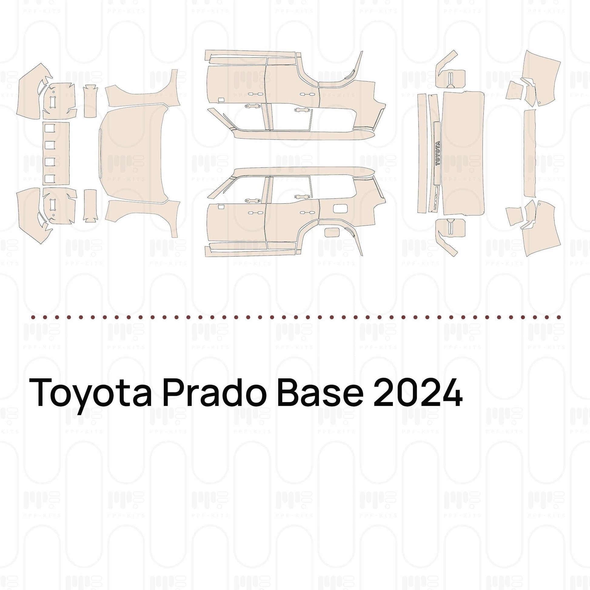 Pre-CutPPFToyotaPradoBase2024