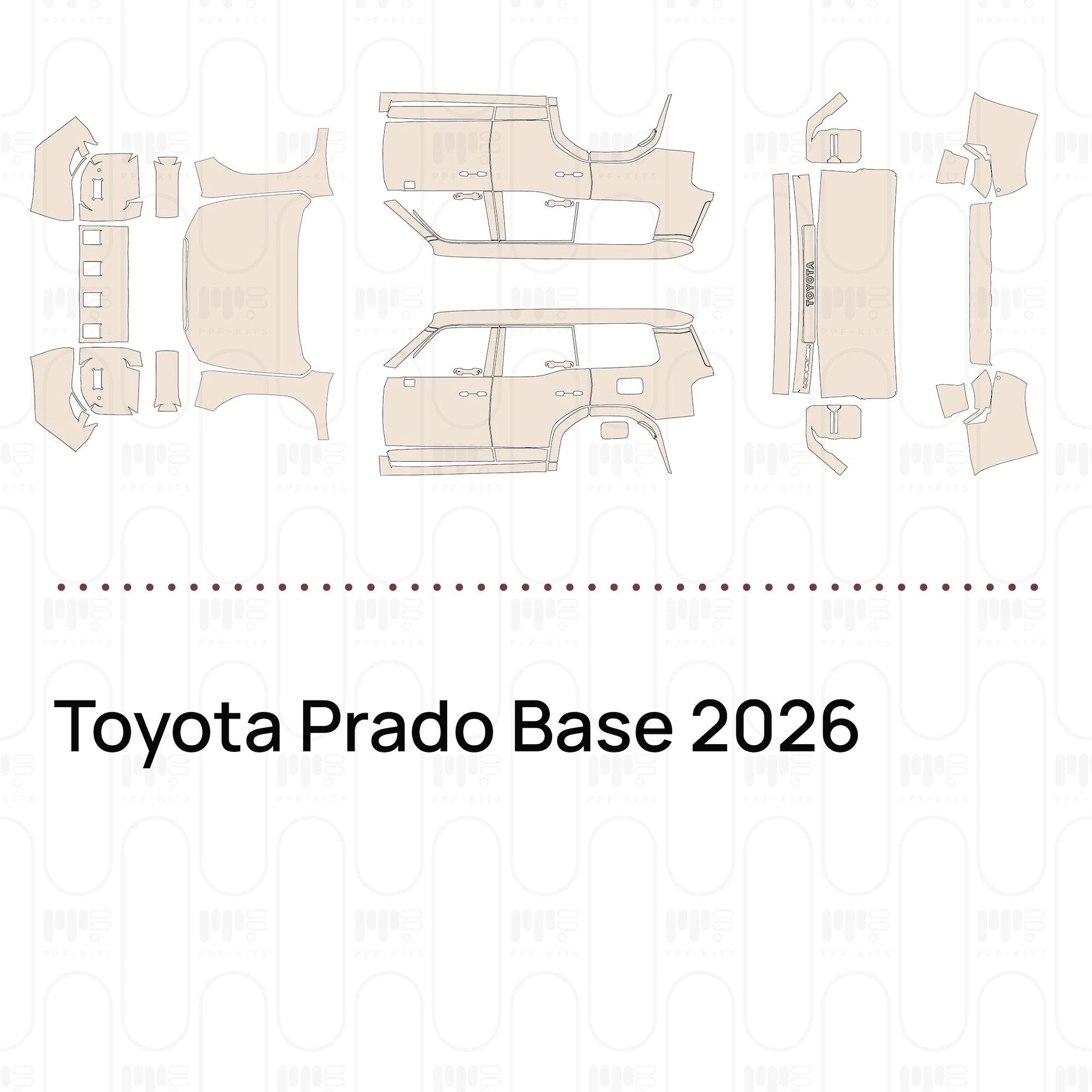 Pre-CutPPFToyotaPradoBase2026