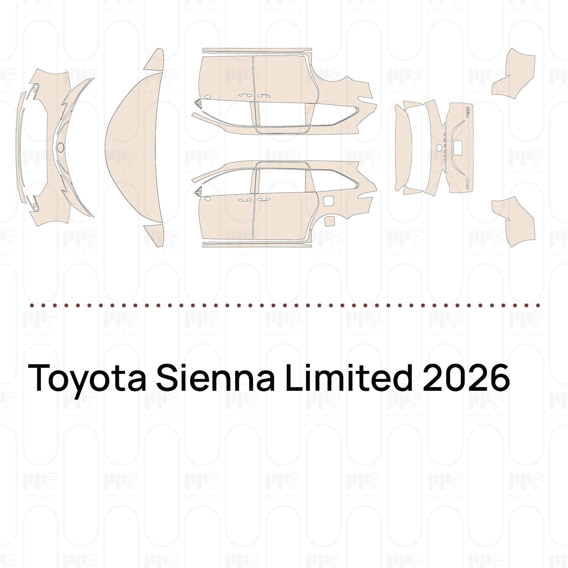 Pre-CutPPFToyotaSiennaLimited2026