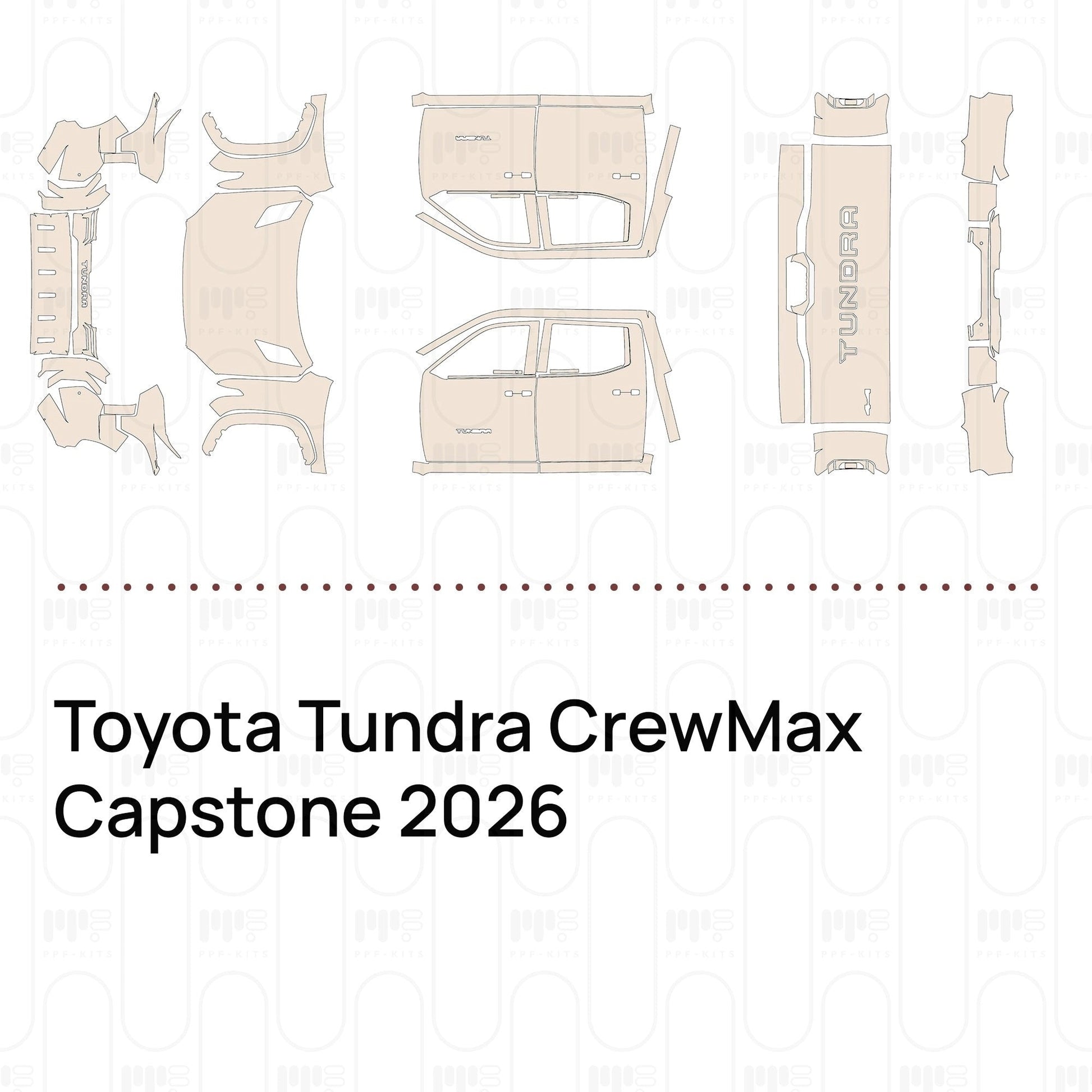 Pre-CutPPFToyotaTundraCrewMaxCapstone2026