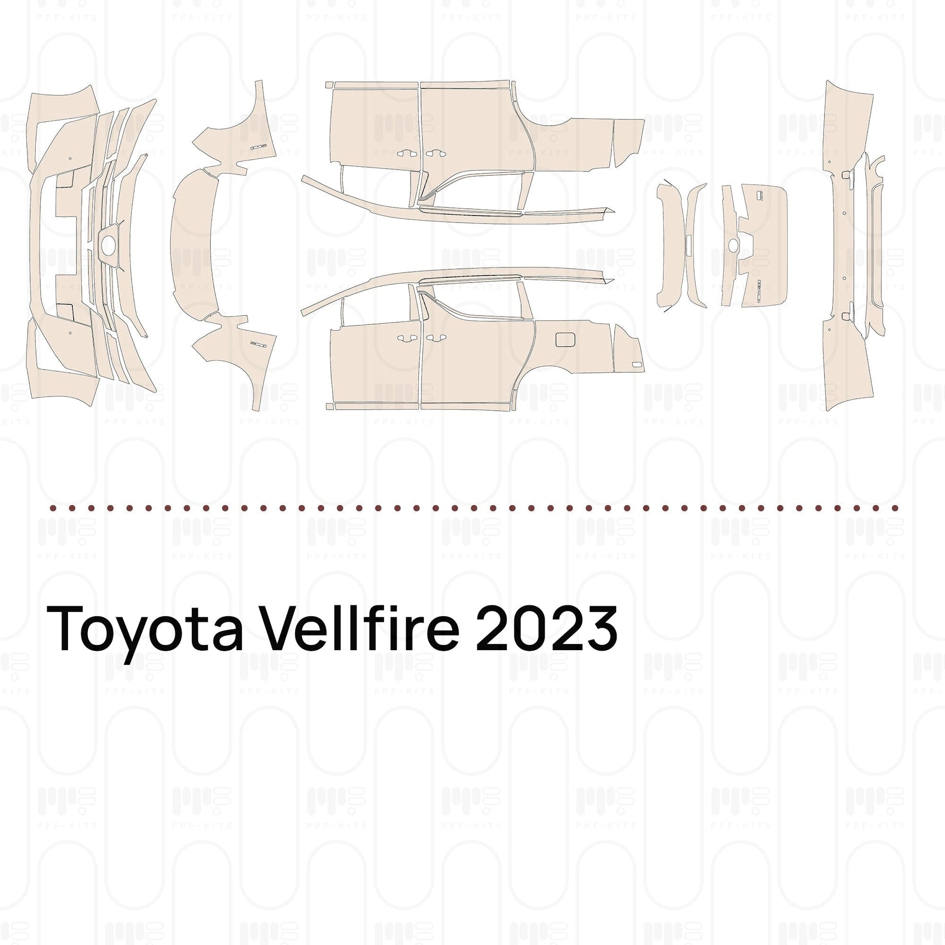 Pre-CutPPFToyotaVellfire2023