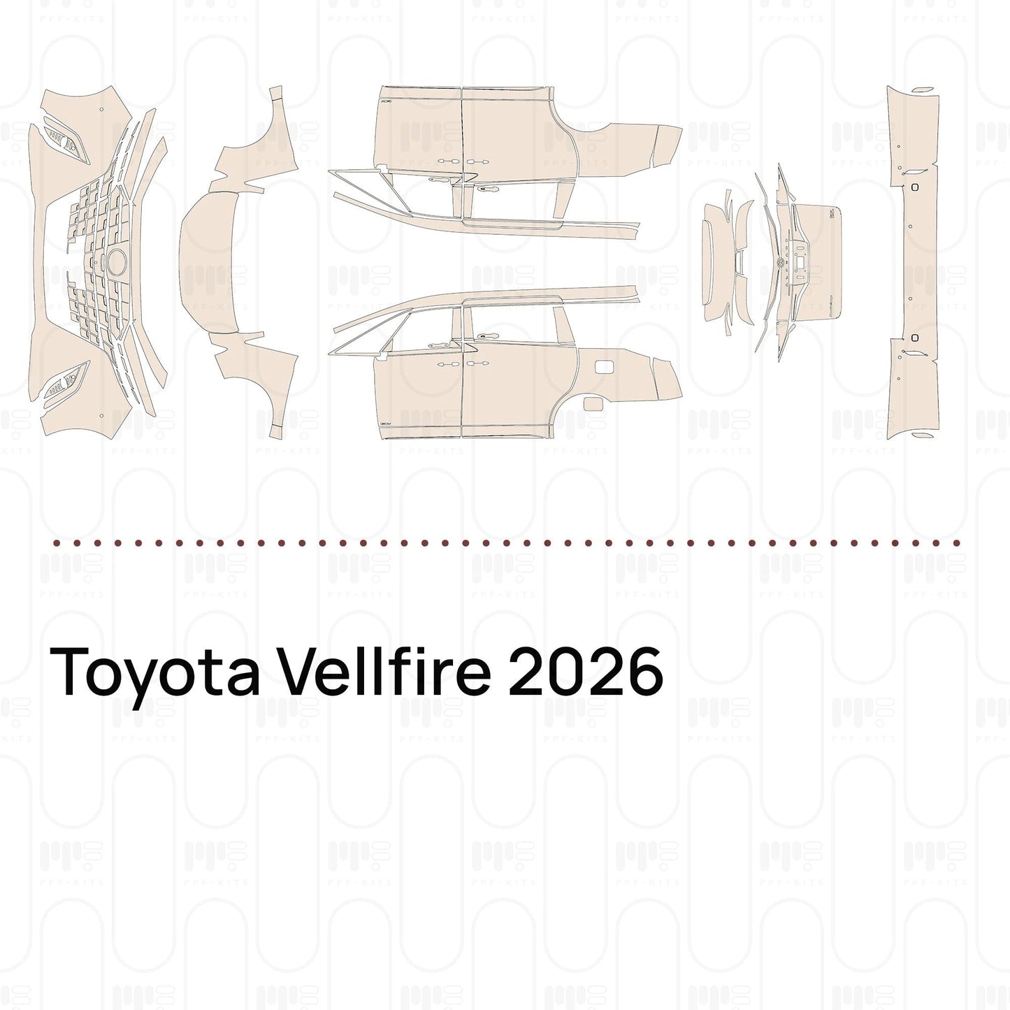 Pre-CutPPFToyotaVellfire2026