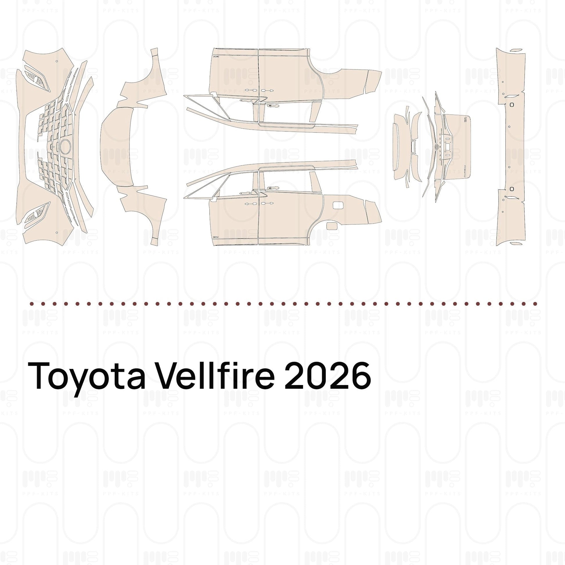 Pre-CutPPFToyotaVellfire2026