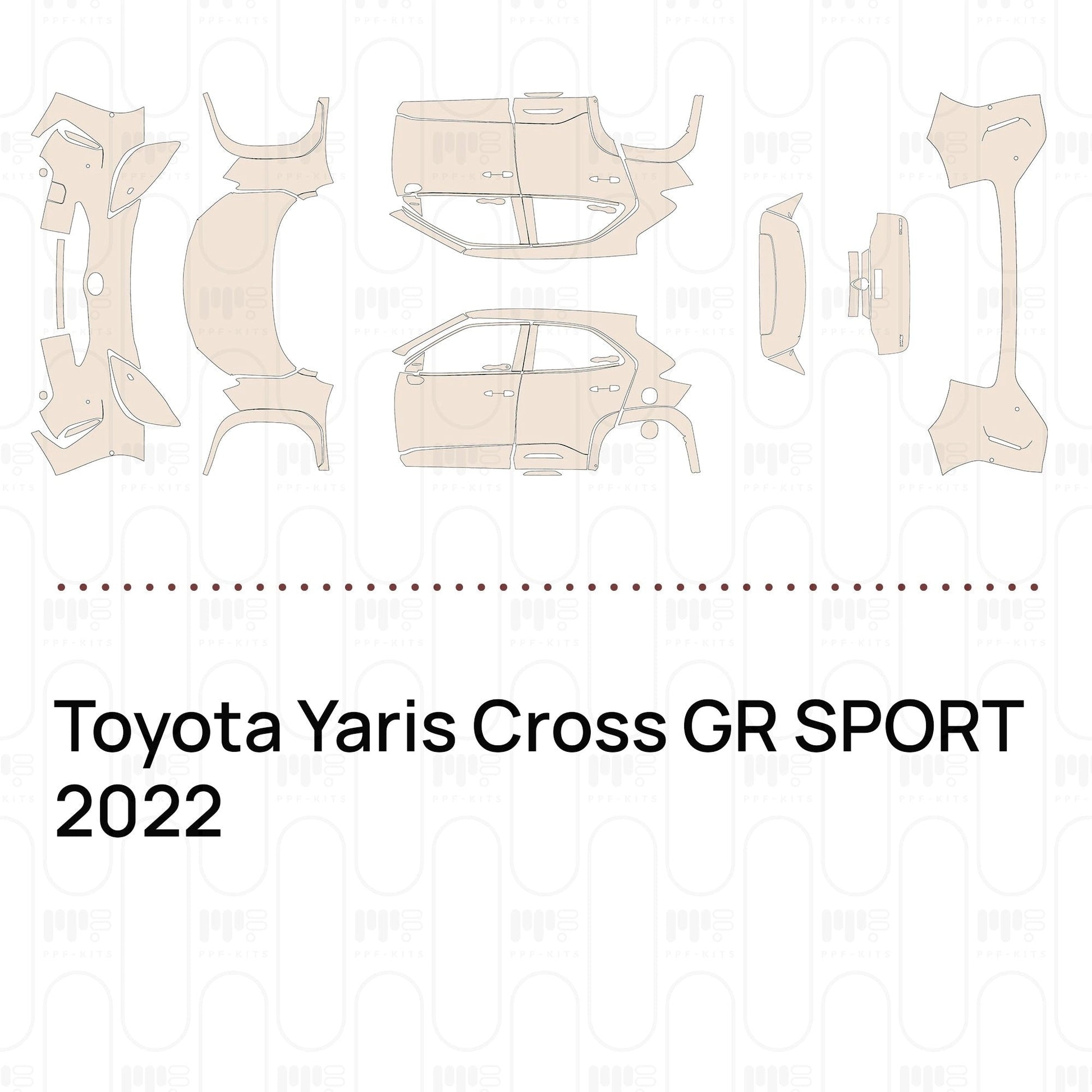 Pre-CutPPFToyotaYarisCrossGRSPORT2022