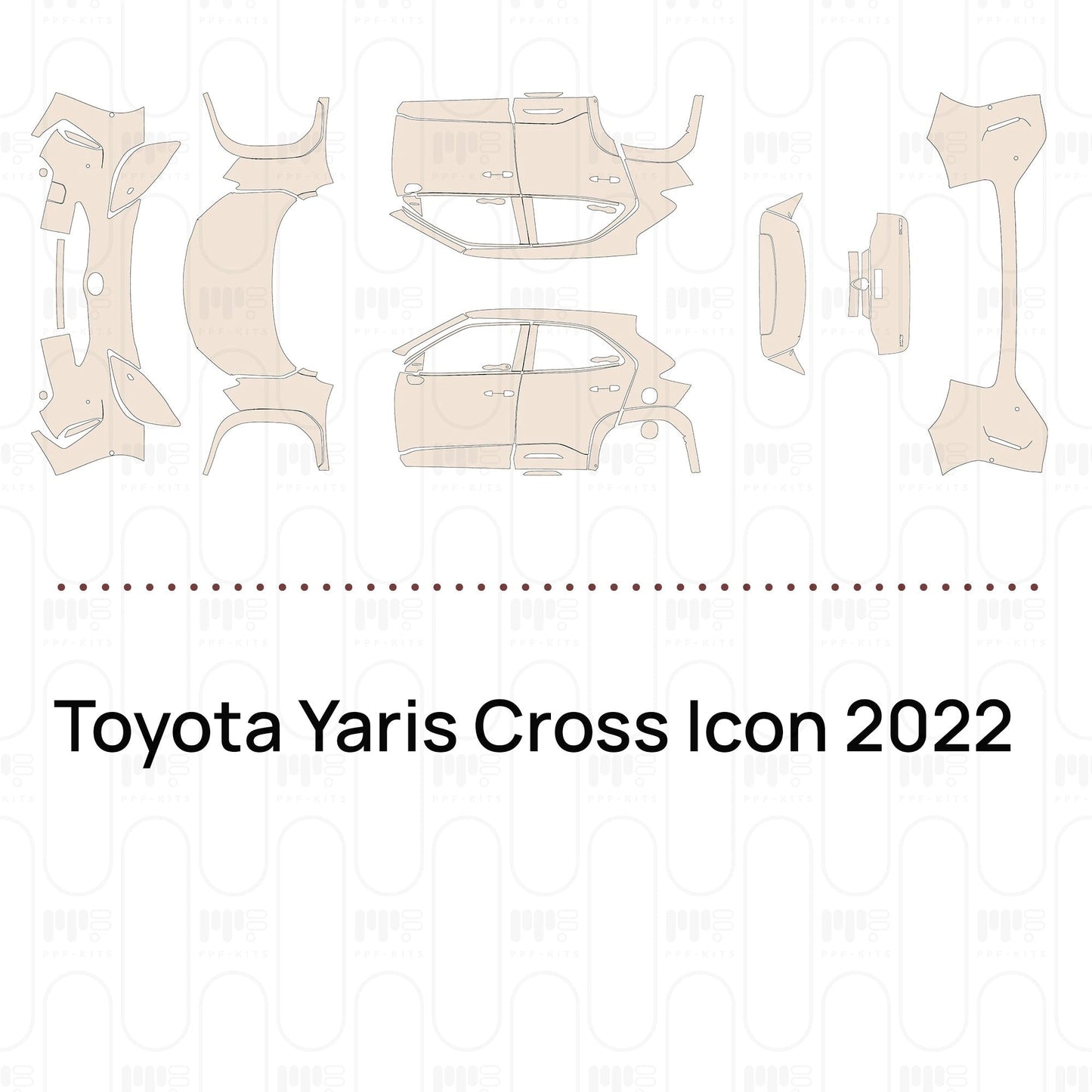 Pre-CutPPFToyotaYarisCrossIcon2022