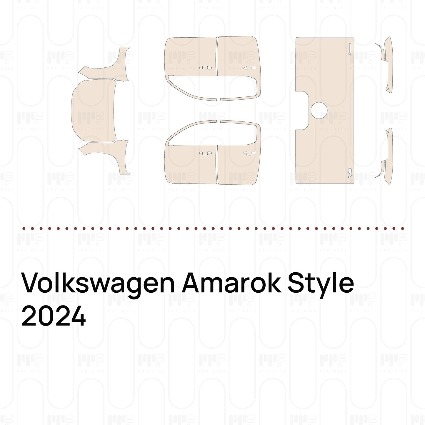 Pre-CutPPFVolkswagenAmarokStyle2024