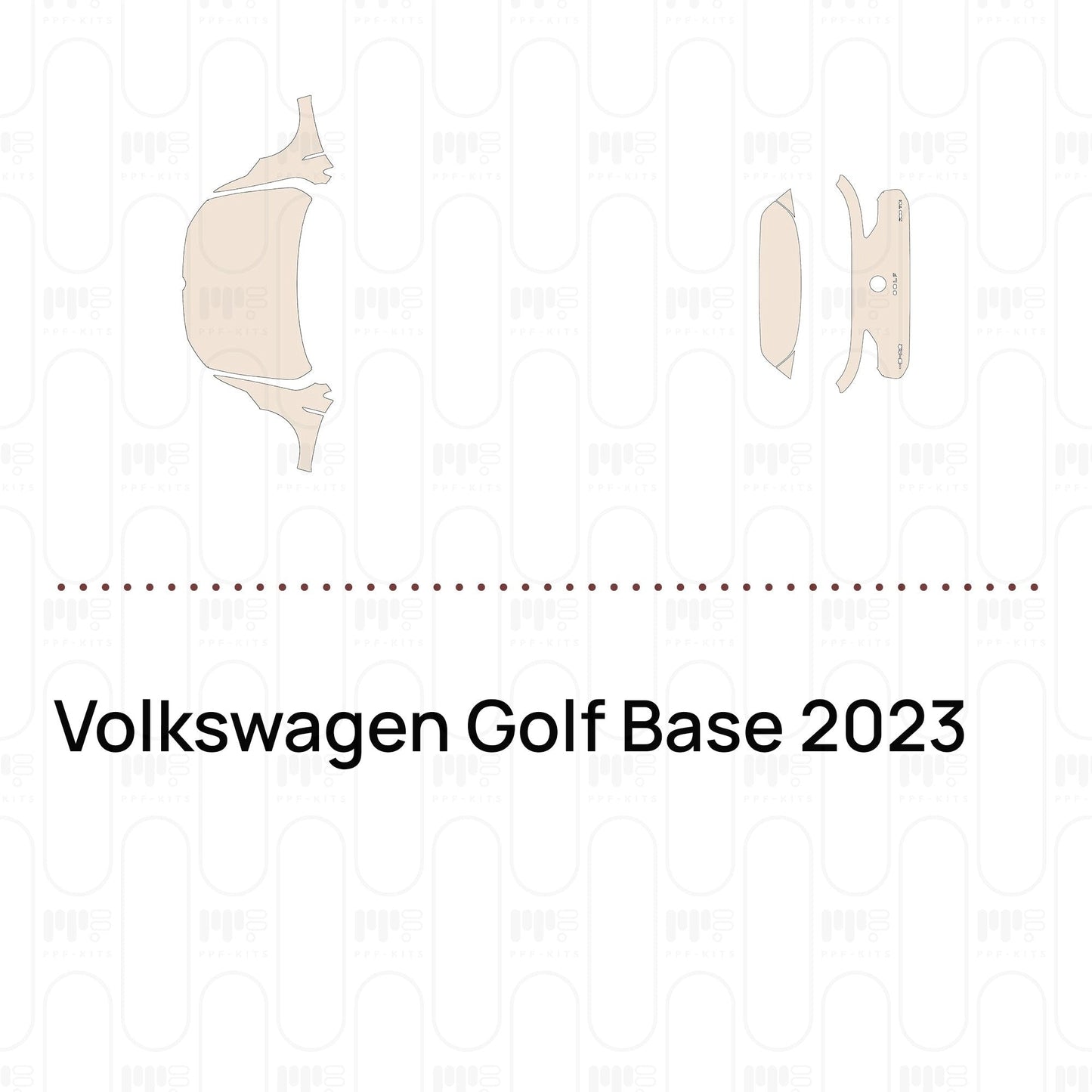 Pre-CutPPFVolkswagenGolfBase2023