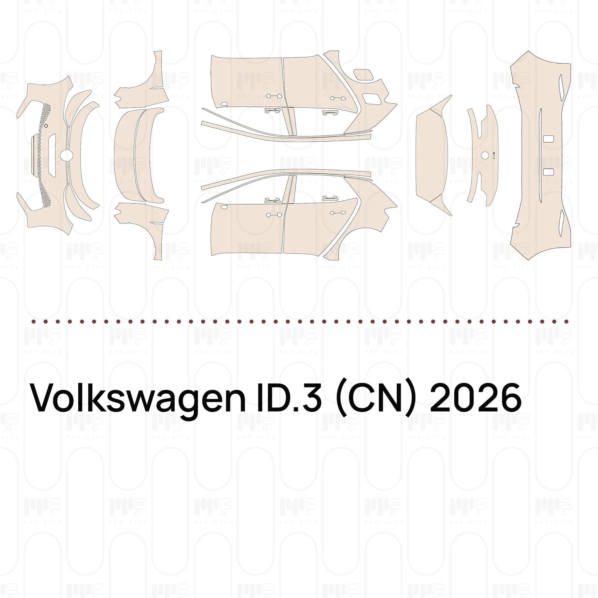 Pre-CutPPFVolkswagenID.3(CN)2026