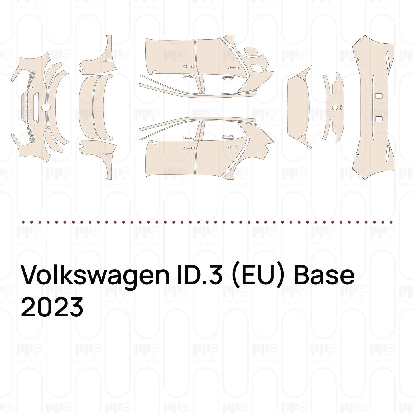 Pre-CutPPFVolkswagenID.3(EU)Base2023