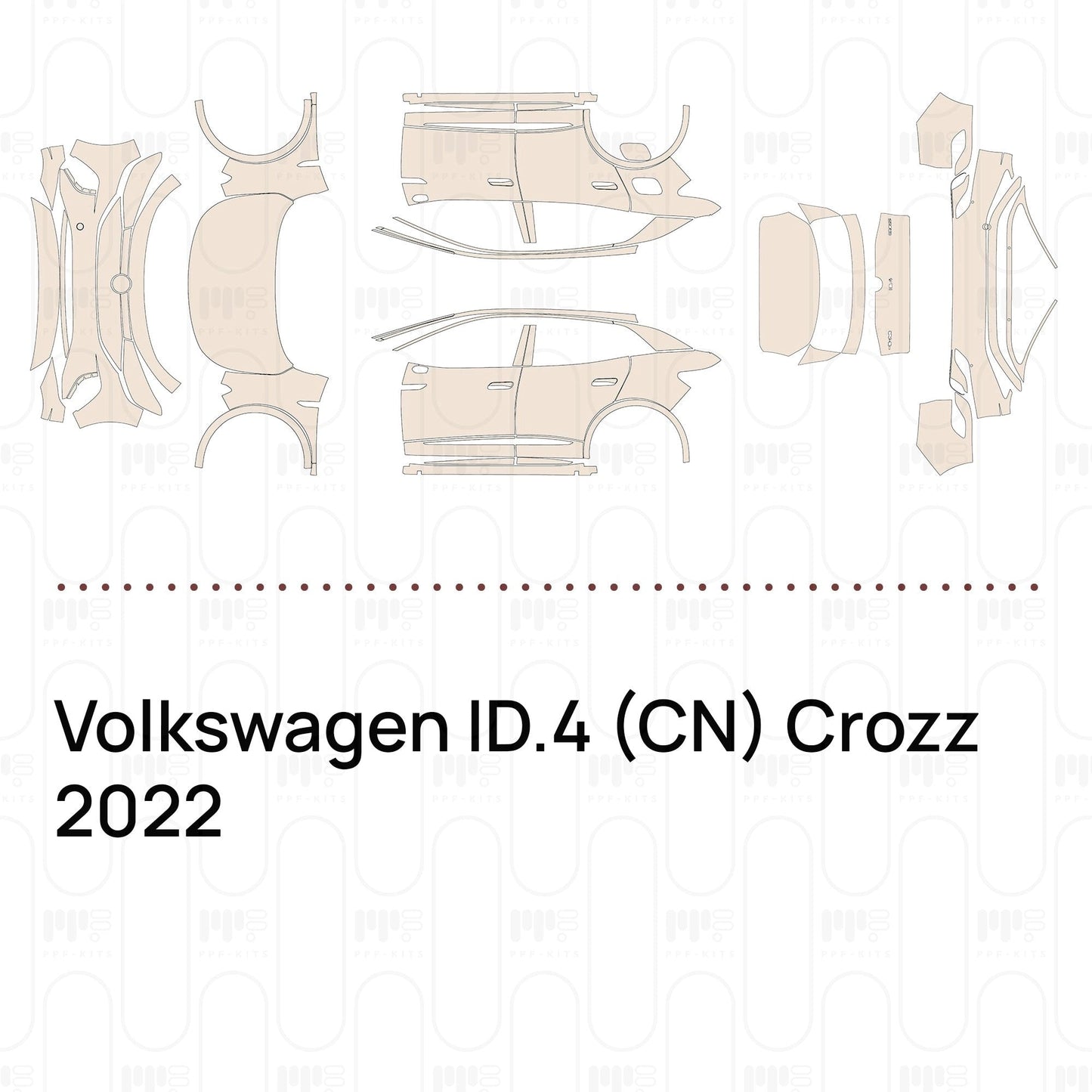 Pre-CutPPFVolkswagenID.4(CN)Crozz2022