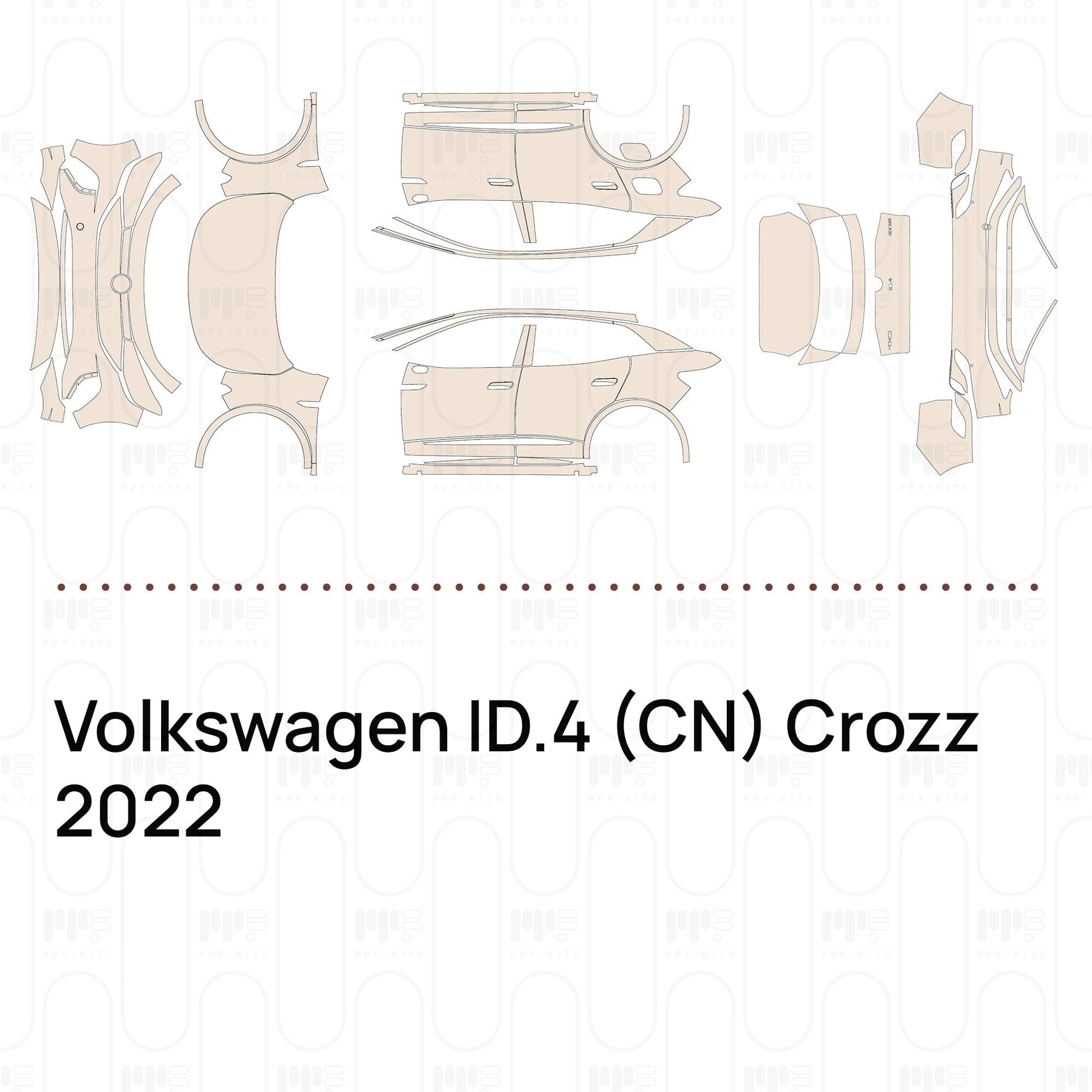 Pre-CutPPFVolkswagenID.4(CN)Crozz2022