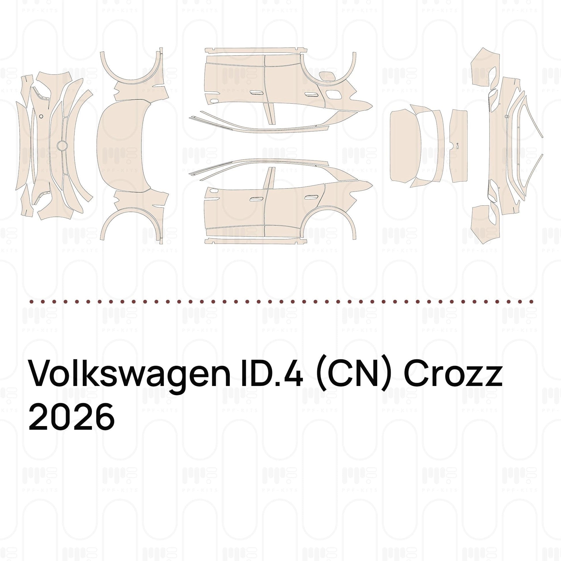 Pre-CutPPFVolkswagenID.4(CN)Crozz2026