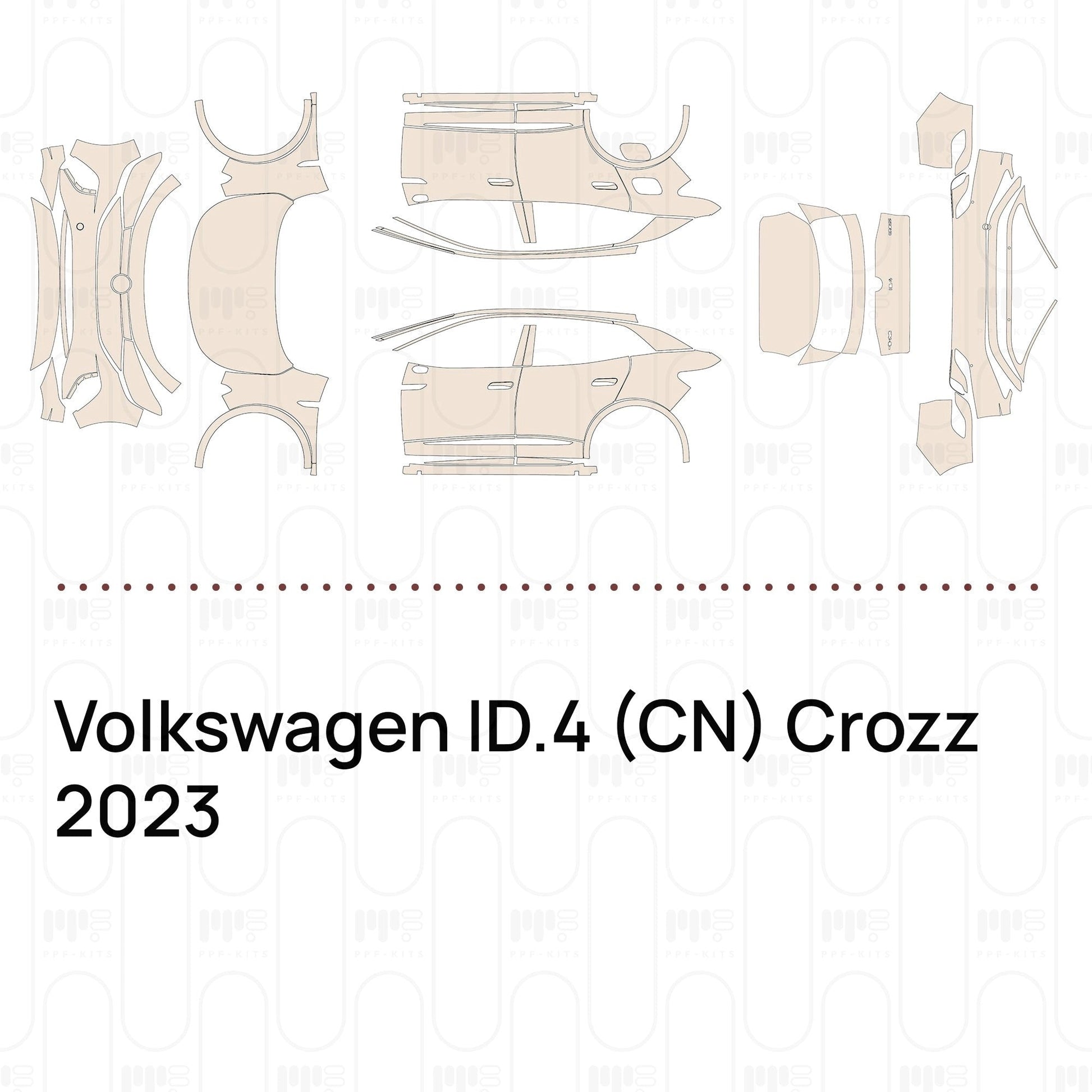 Pre-CutPPFVolkswagenID.4(CN)Crozz2023