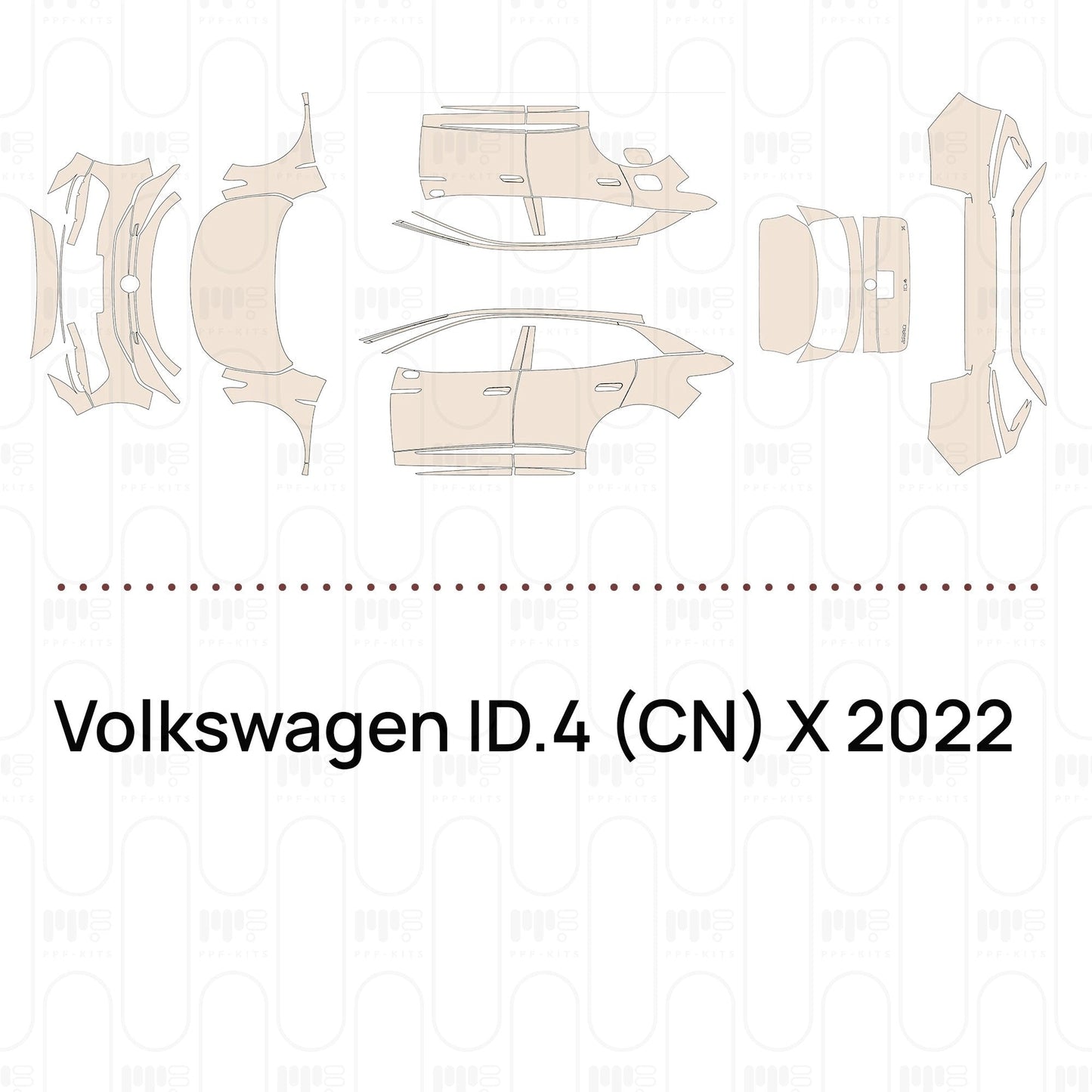 Pre-CutPPFVolkswagenID.4(CN)X2022