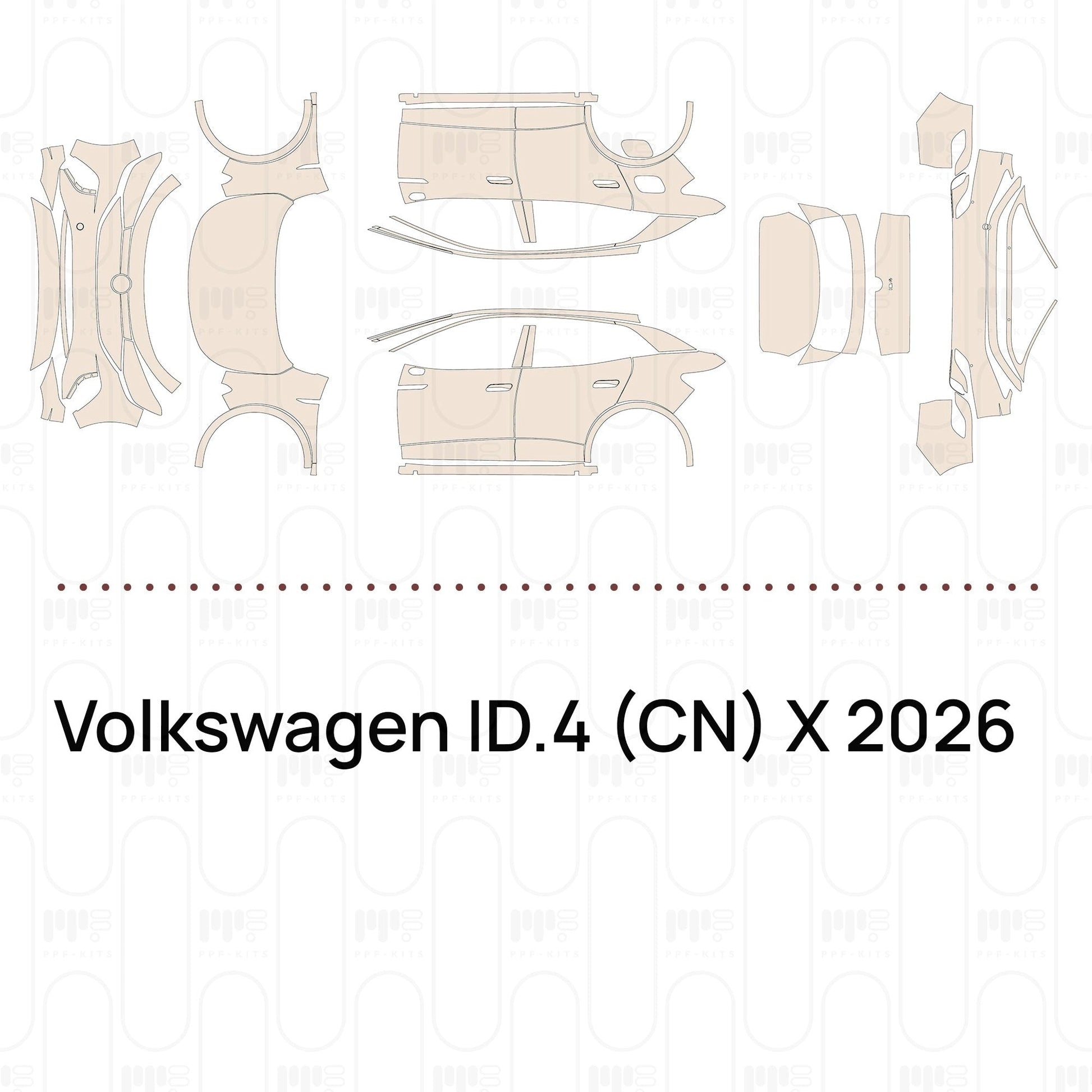 Pre-CutPPFVolkswagenID.4(CN)X2026