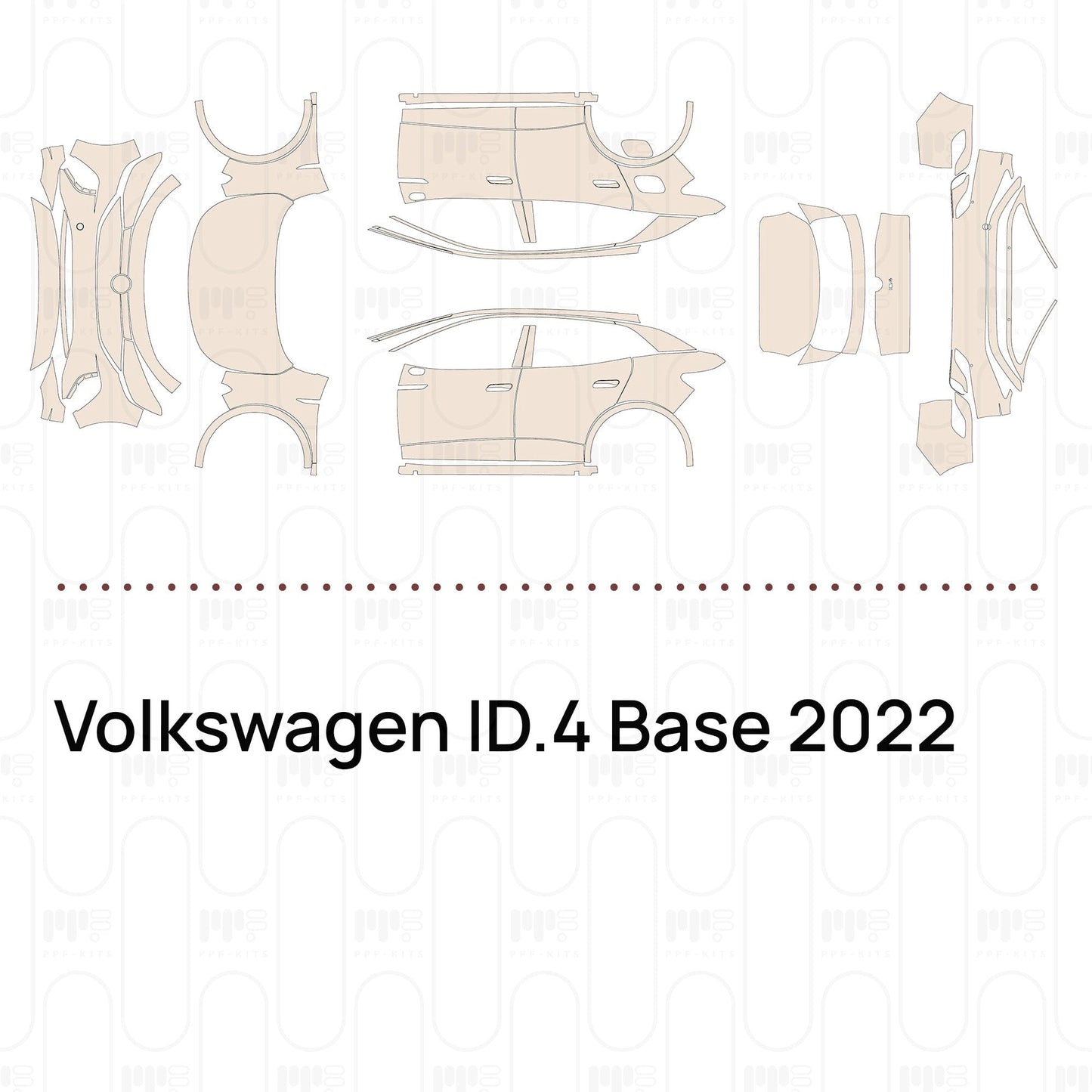 Pre-CutPPFVolkswagenID.4Base2022