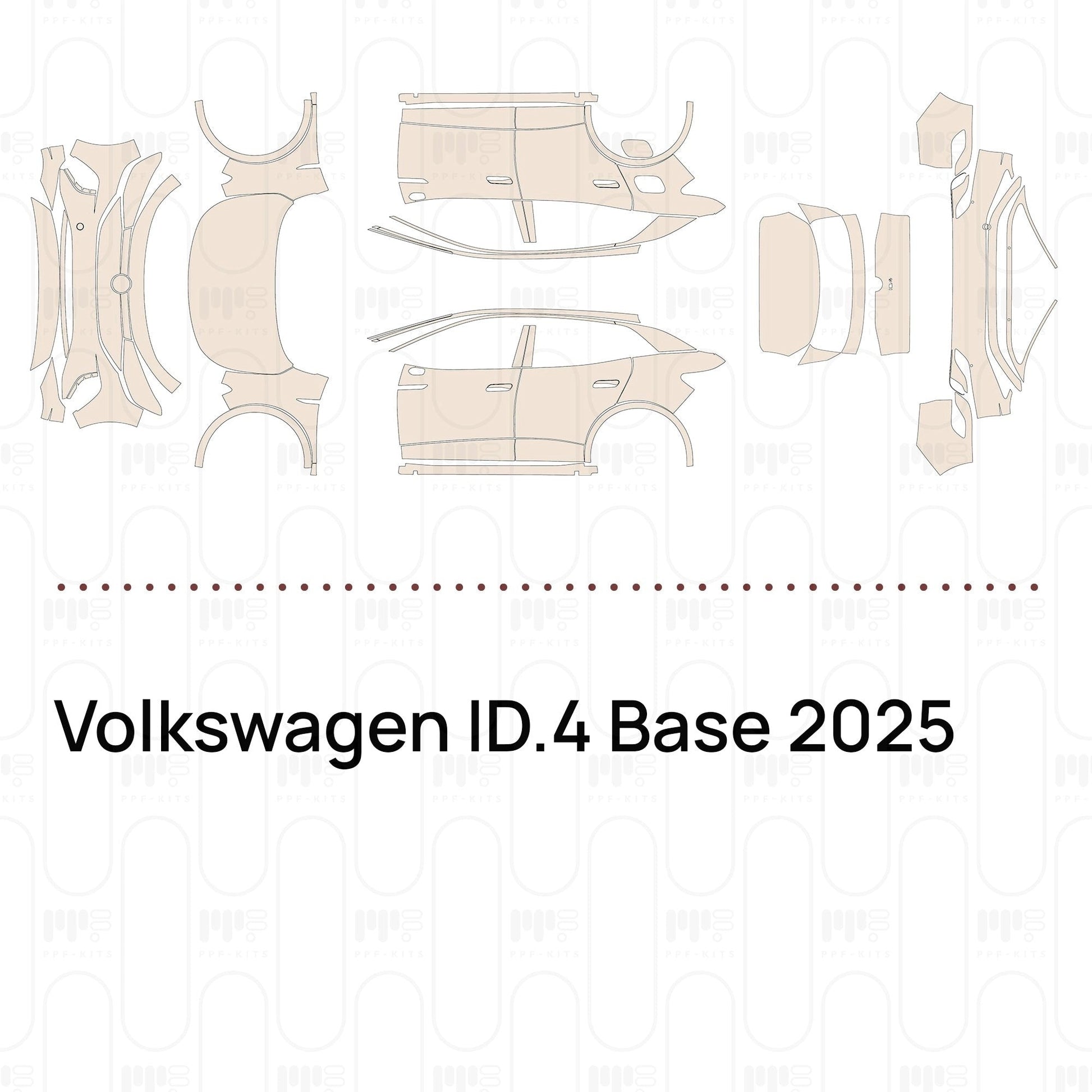 Pre-CutPPFVolkswagenID.4Base2025