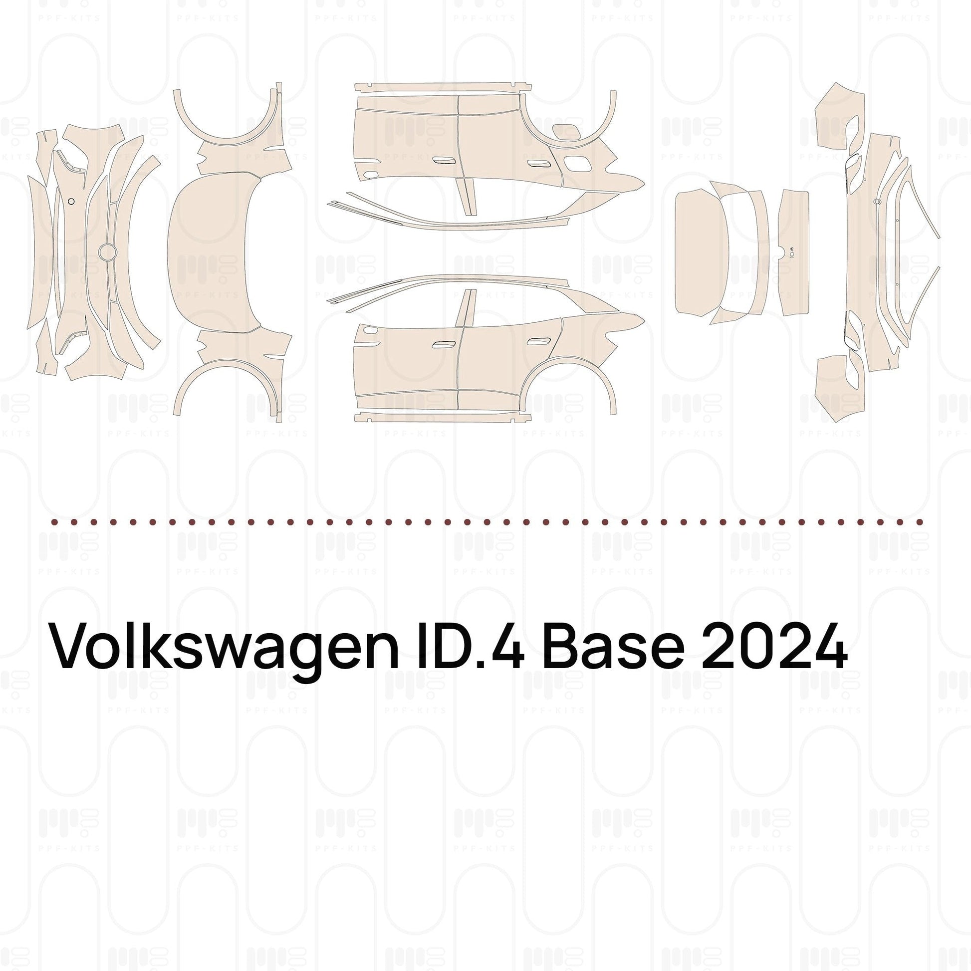 Pre-CutPPFVolkswagenID.4Base2024