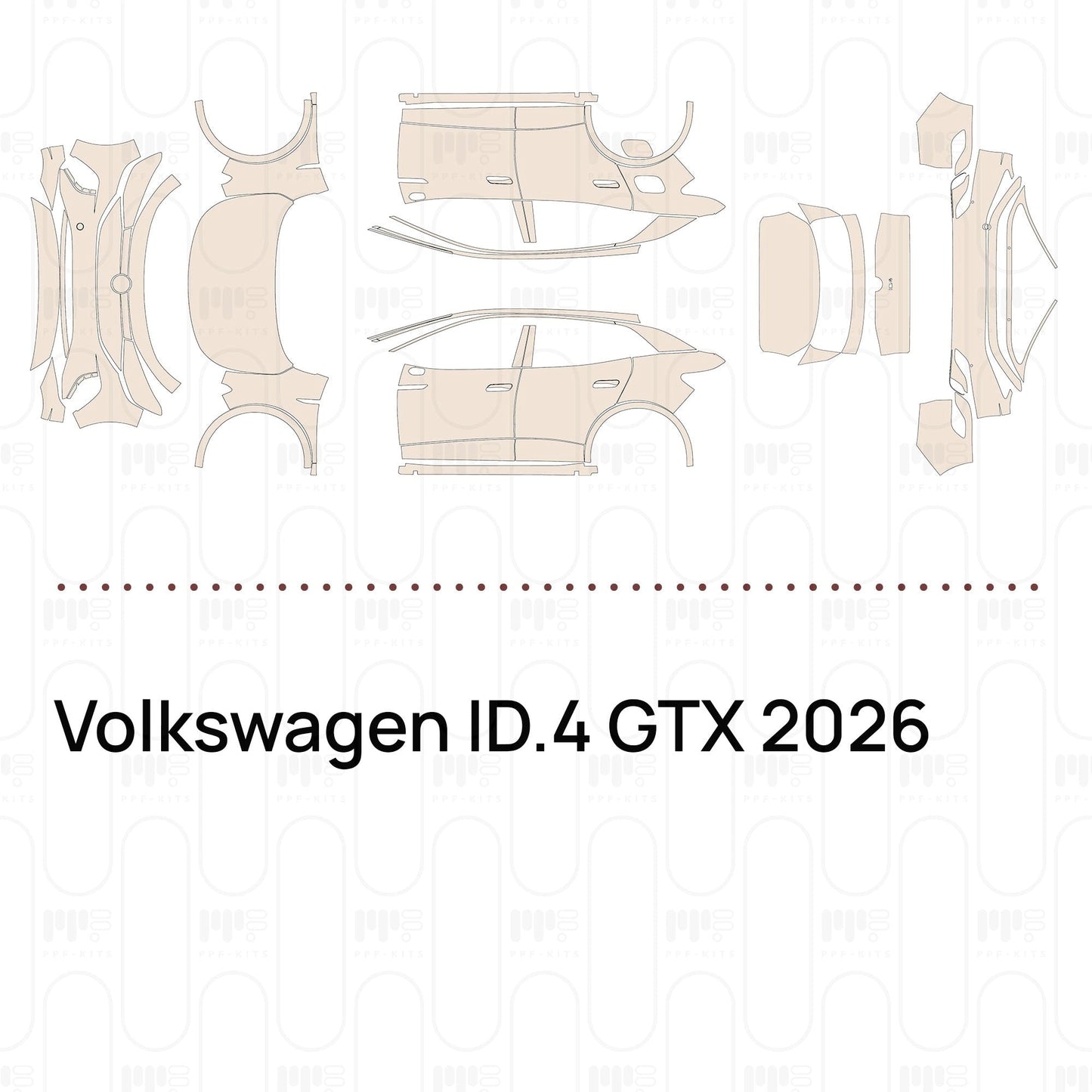 Pre-CutPPFVolkswagenID.4GTX2026