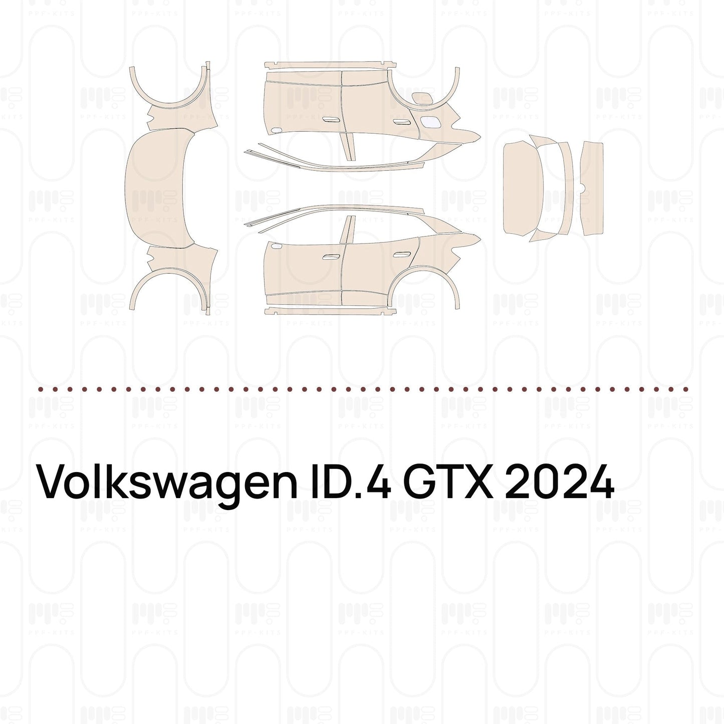 Pre-CutPPFVolkswagenID.4GTX2024