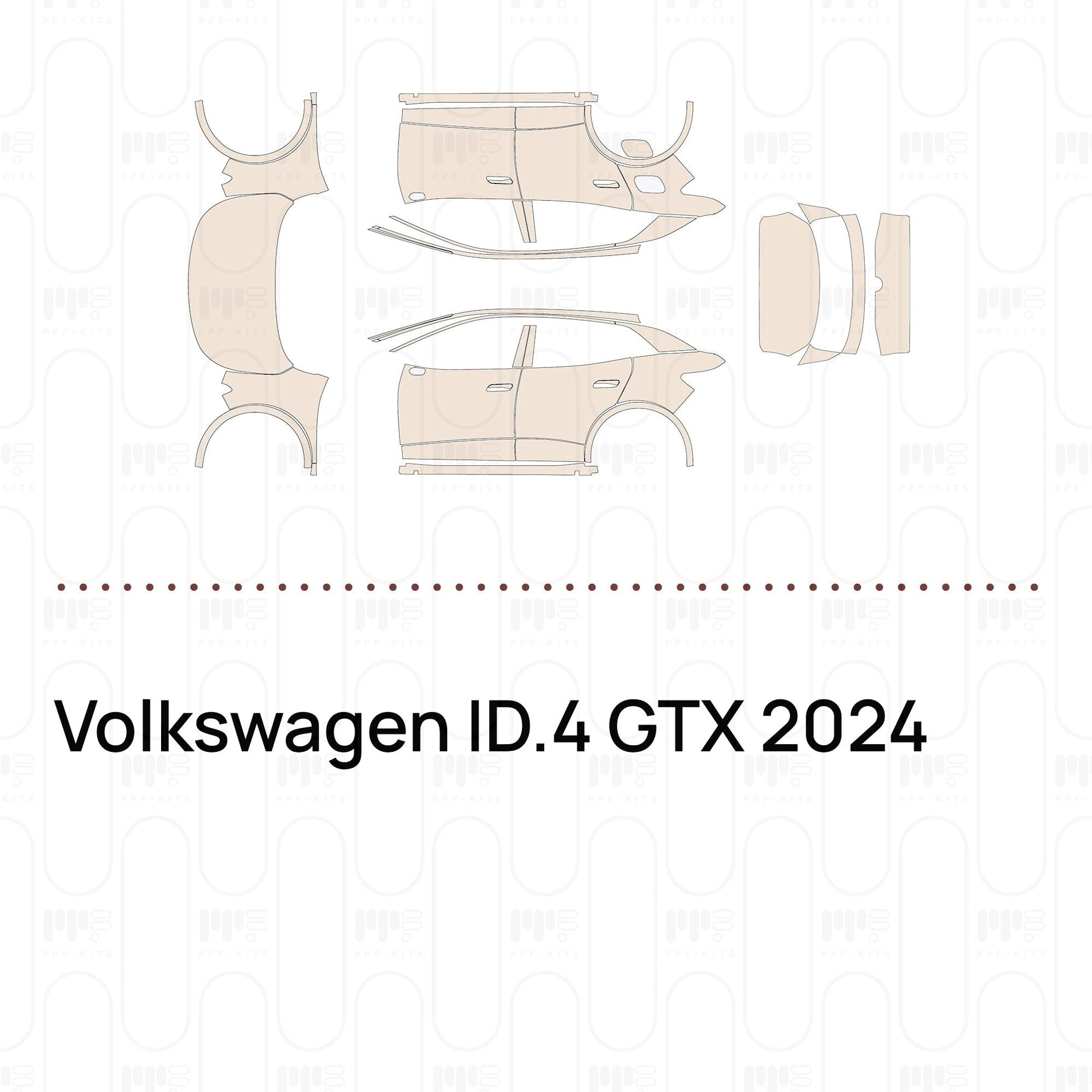 Pre-CutPPFVolkswagenID.4GTX2024