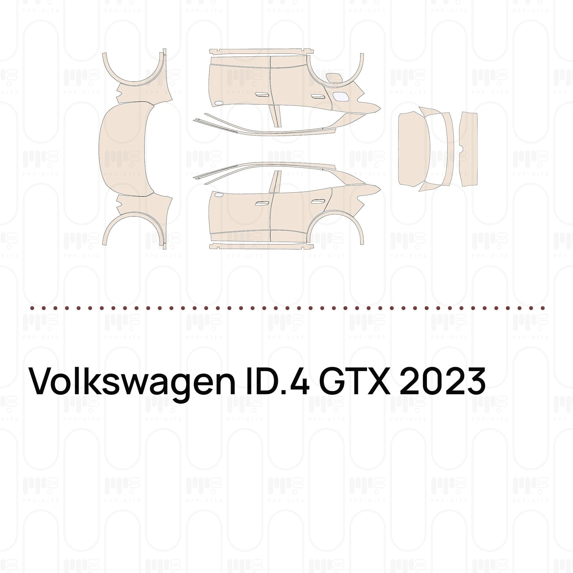 Pre-CutPPFVolkswagenID.4GTX2023