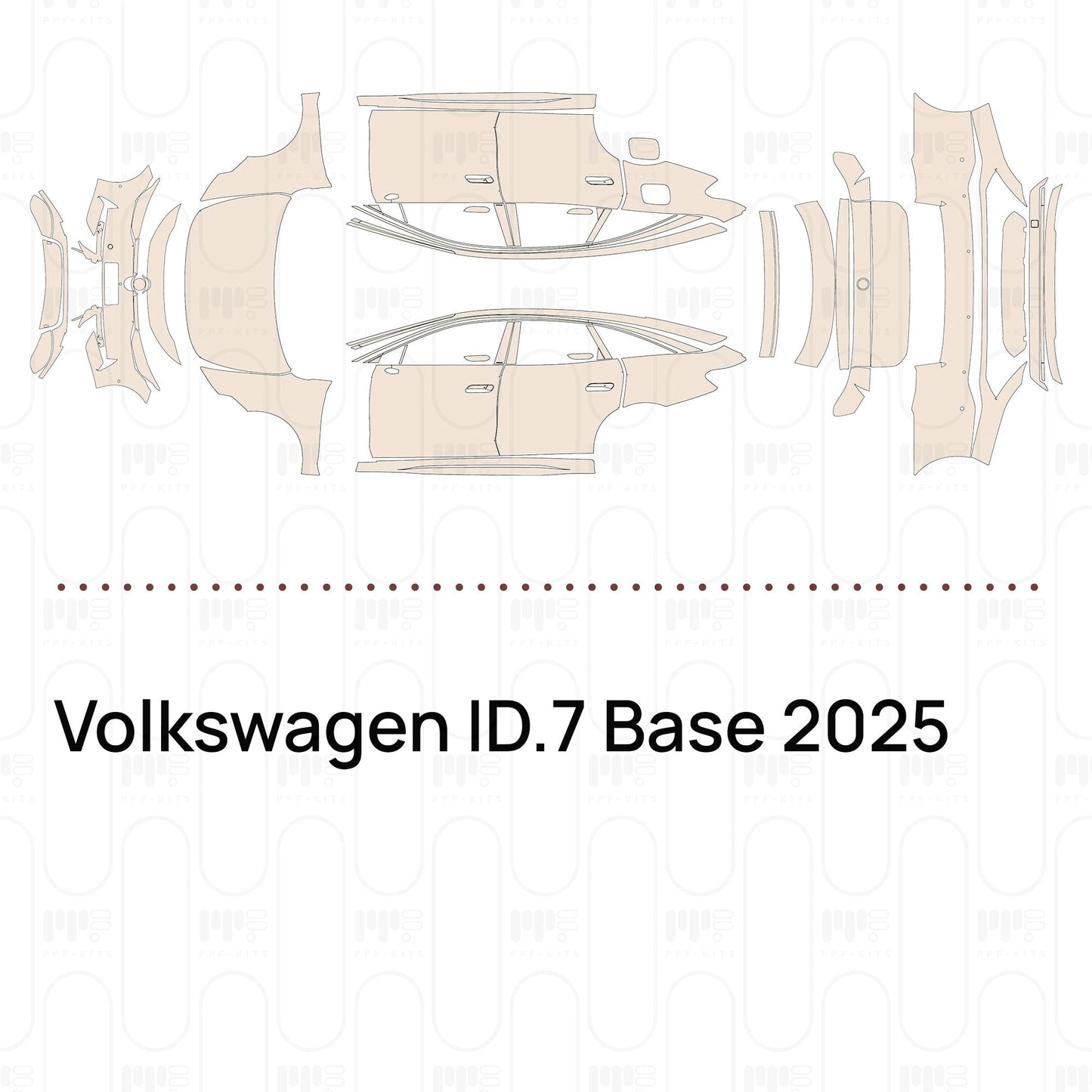 Pre-CutPPFVolkswagenID.7Base2025