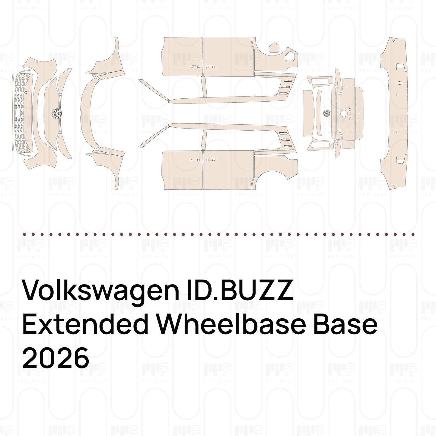 Pre-CutPPFVolkswagenID.BUZZExtendedWheelbaseBase2026