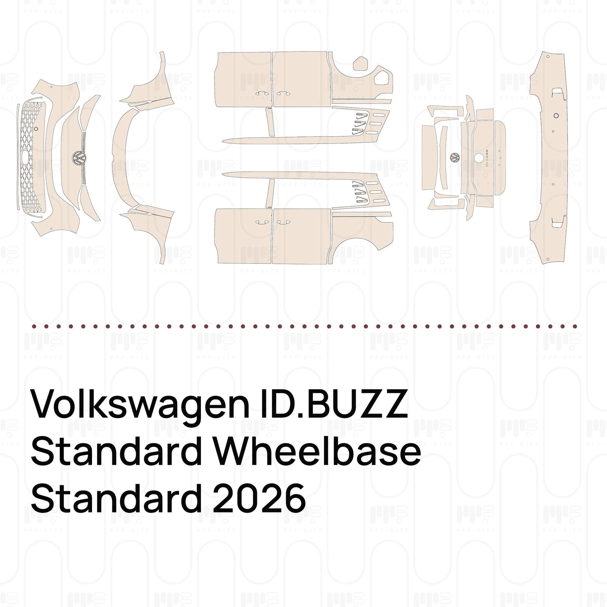 Pre-CutPPFVolkswagenID.BUZZStandardWheelbaseStandard2026