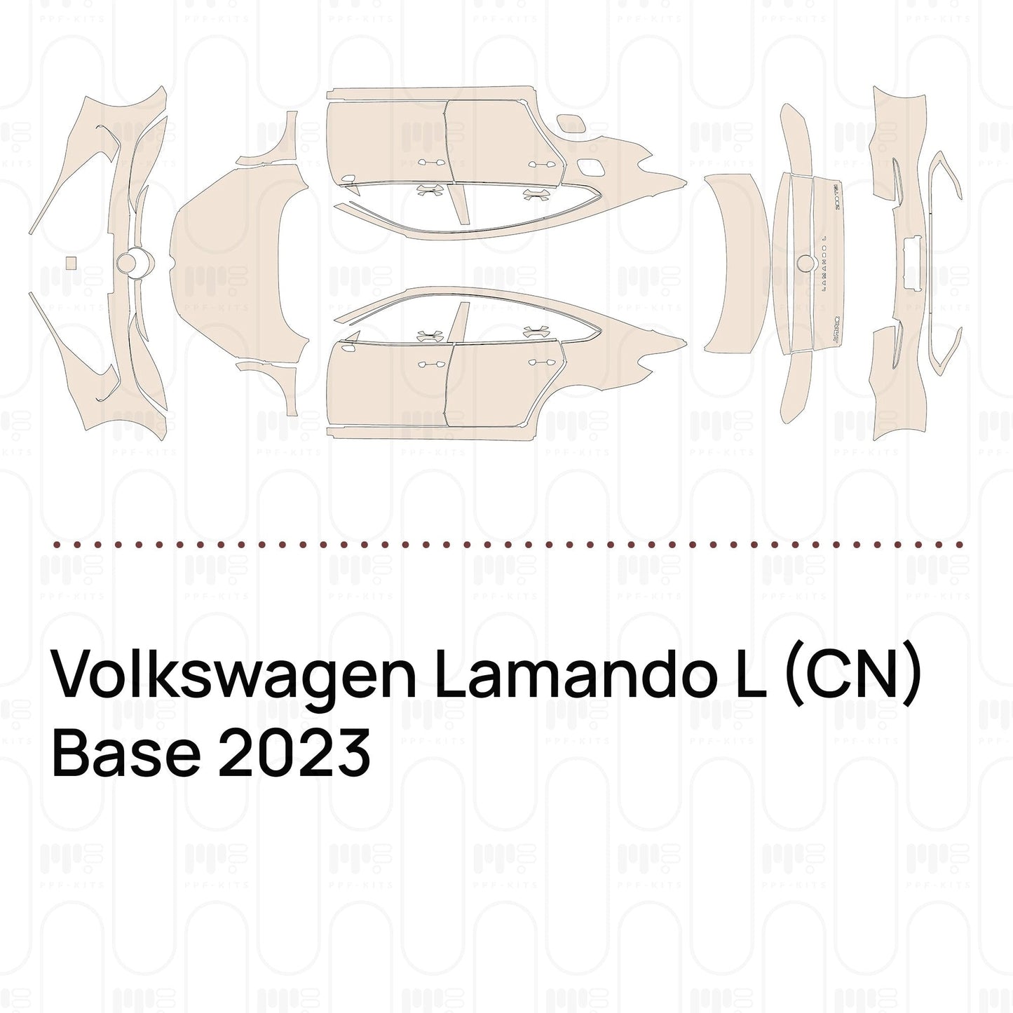 Pre-CutPPFVolkswagenLamandoL(CN)Base2023