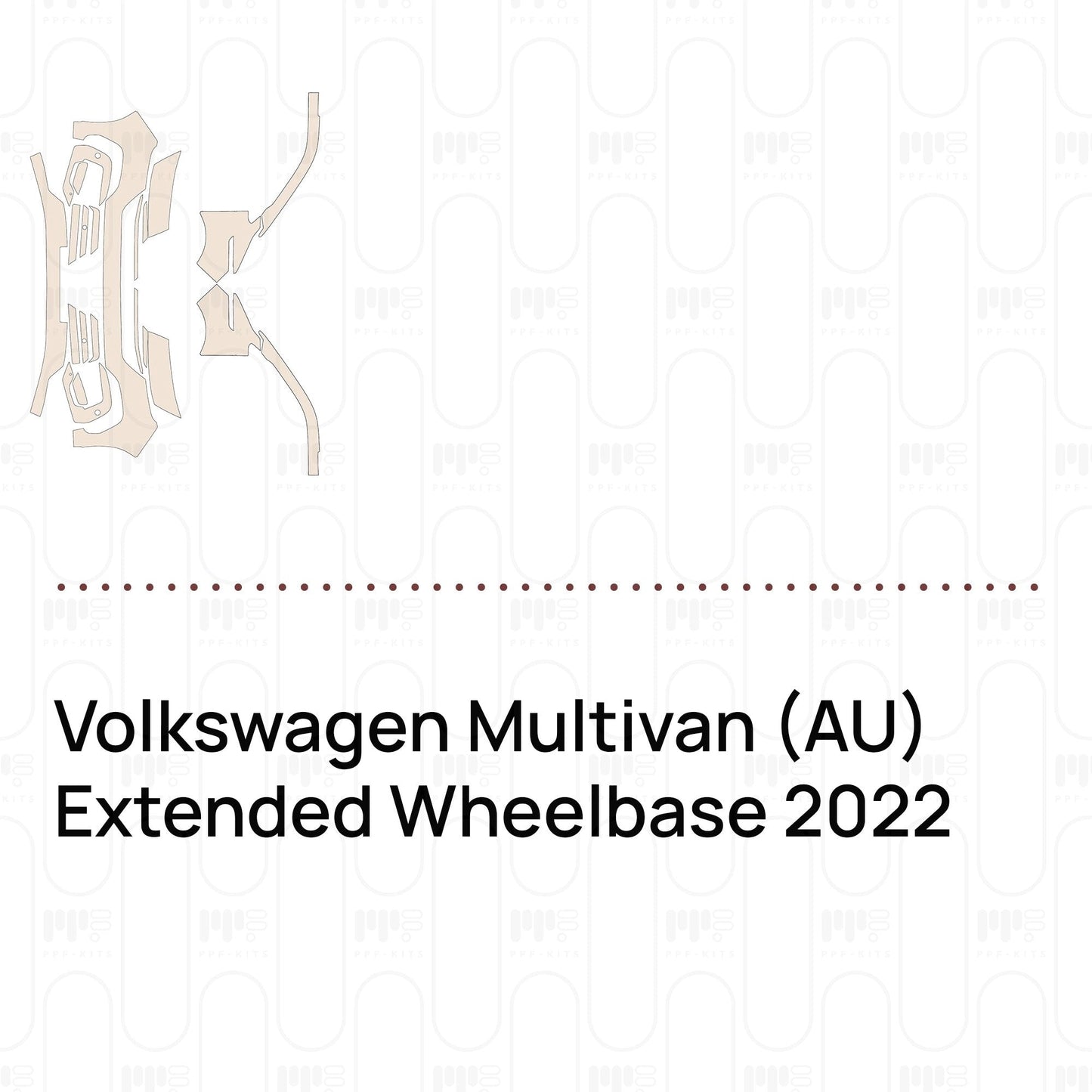 Pre-CutPPFVolkswagenMultivan(AU)ExtendedWheelbase2022