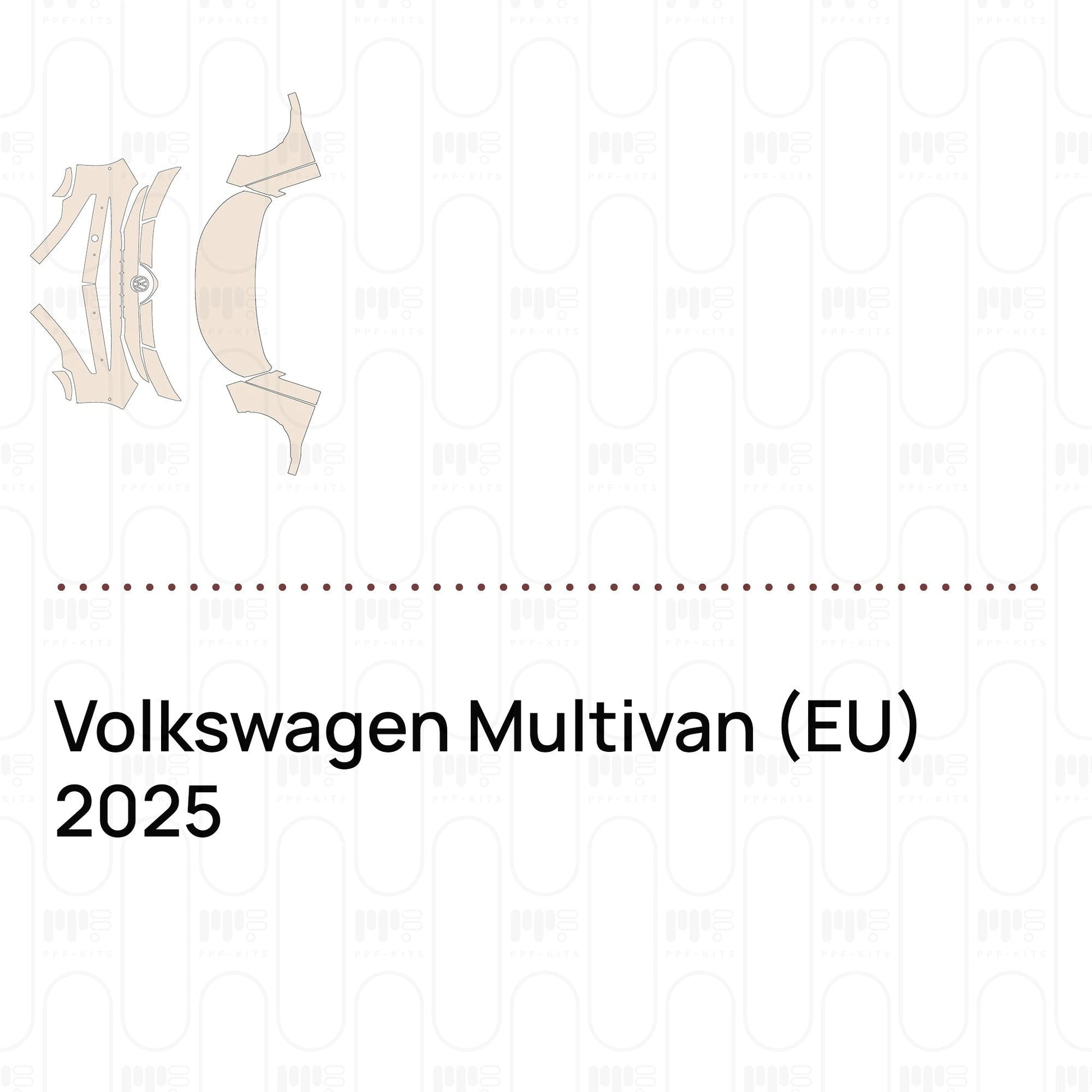 Pre-CutPPFVolkswagenMultivan(EU)2025