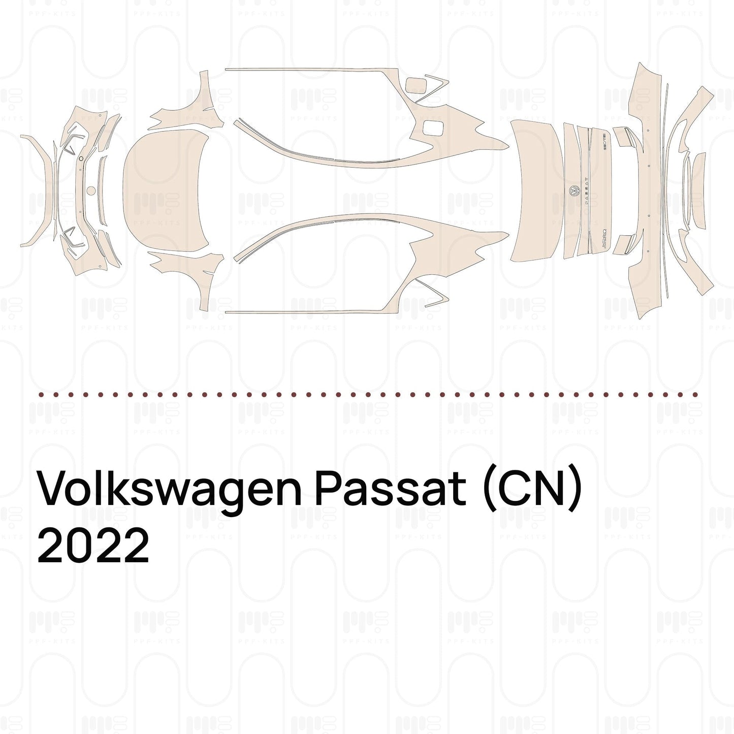 Pre-CutPPFVolkswagenPassat(CN)2022