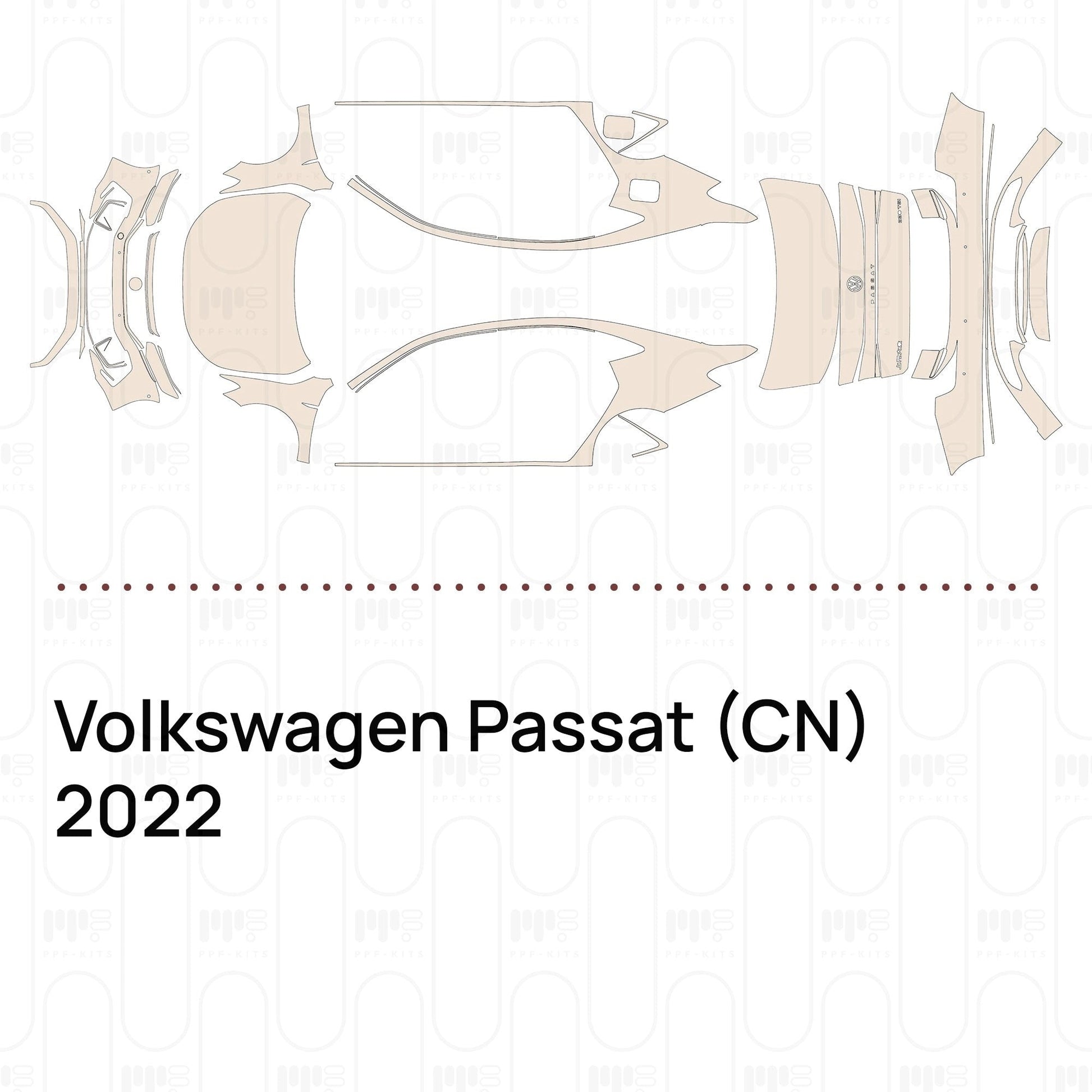 Pre-CutPPFVolkswagenPassat(CN)2022