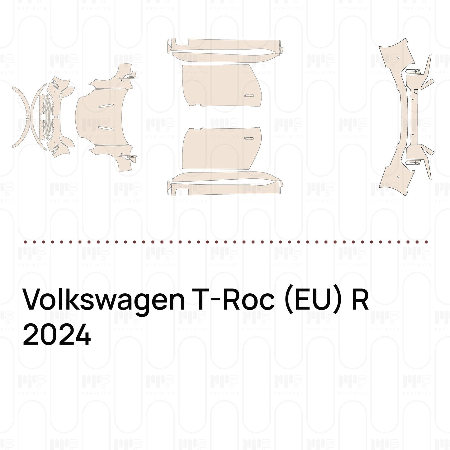 Pre-CutPPFVolkswagenT-Roc(EU)R2024