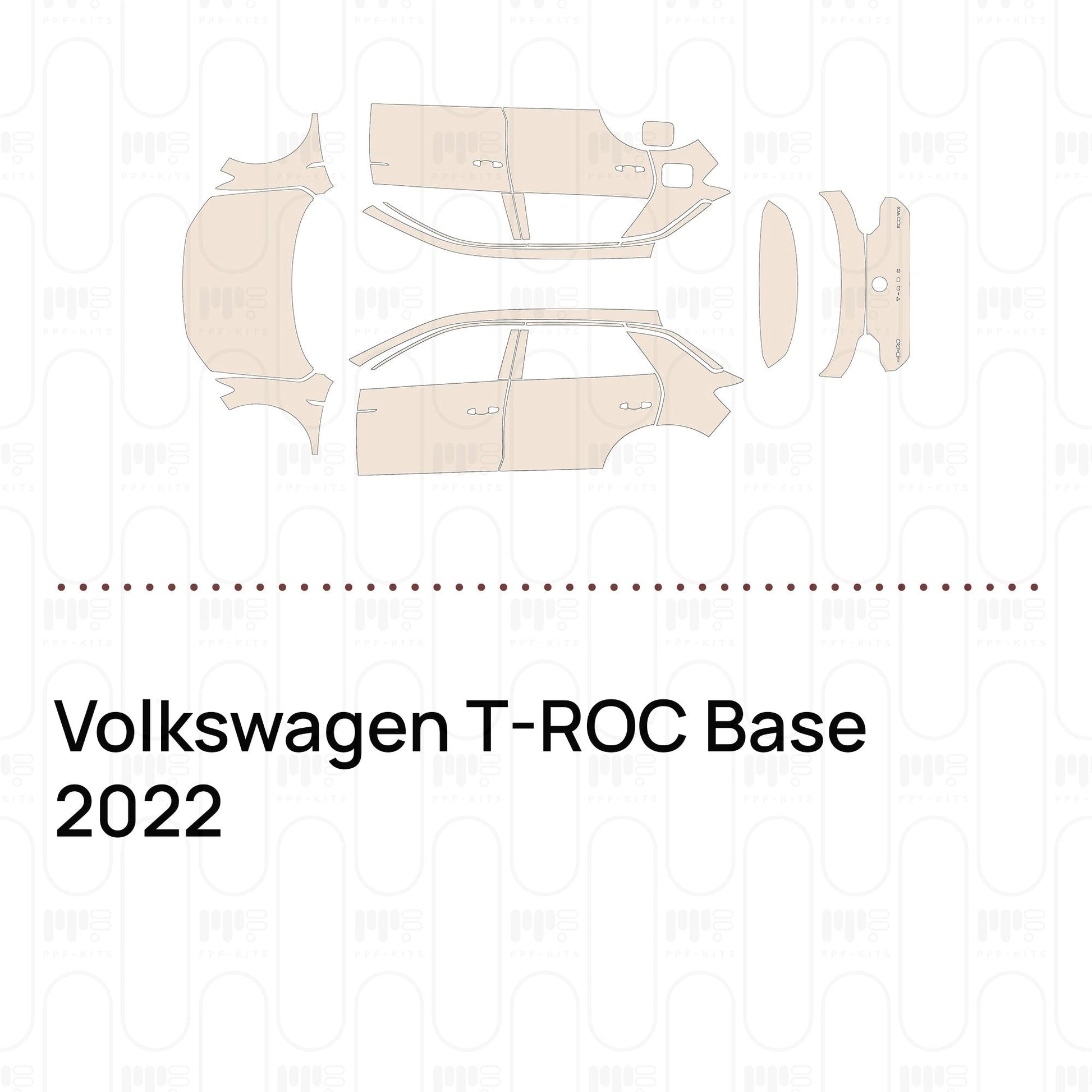 Pre-CutPPFVolkswagenT-ROCBase2022