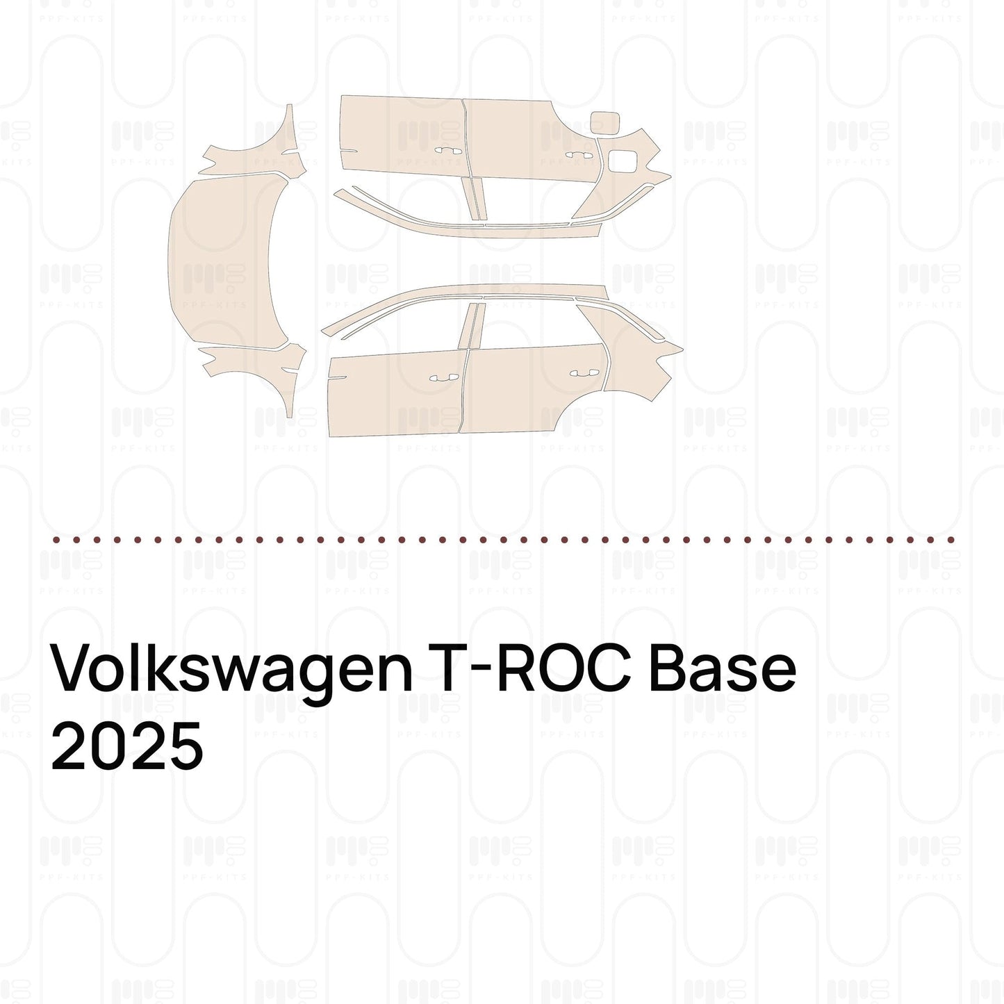 Pre-CutPPFVolkswagenT-ROCBase2025