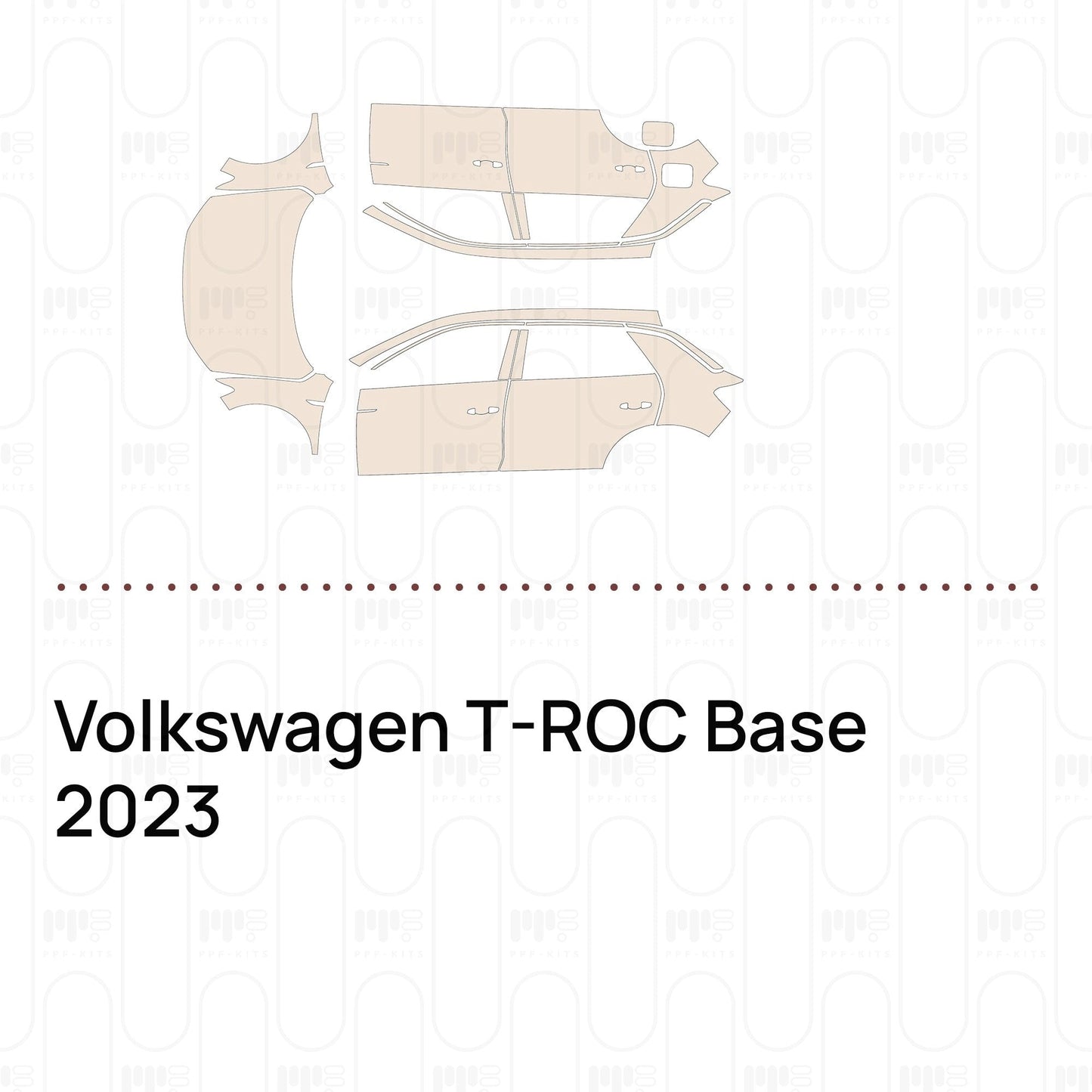 Pre-CutPPFVolkswagenT-ROCBase2023
