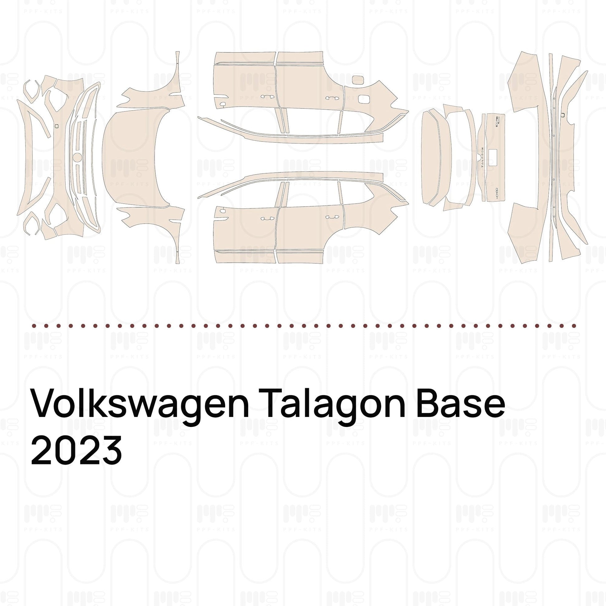 Pre-CutPPFVolkswagenTalagonBase2023