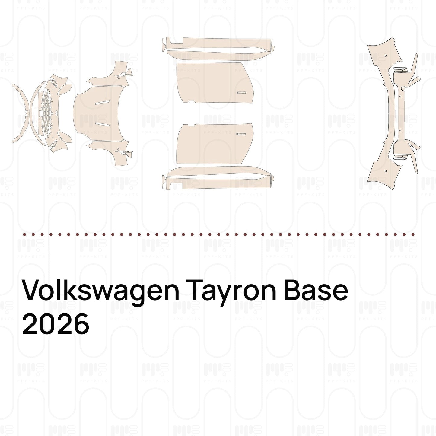 Pre-CutPPFVolkswagenTayronBase2026