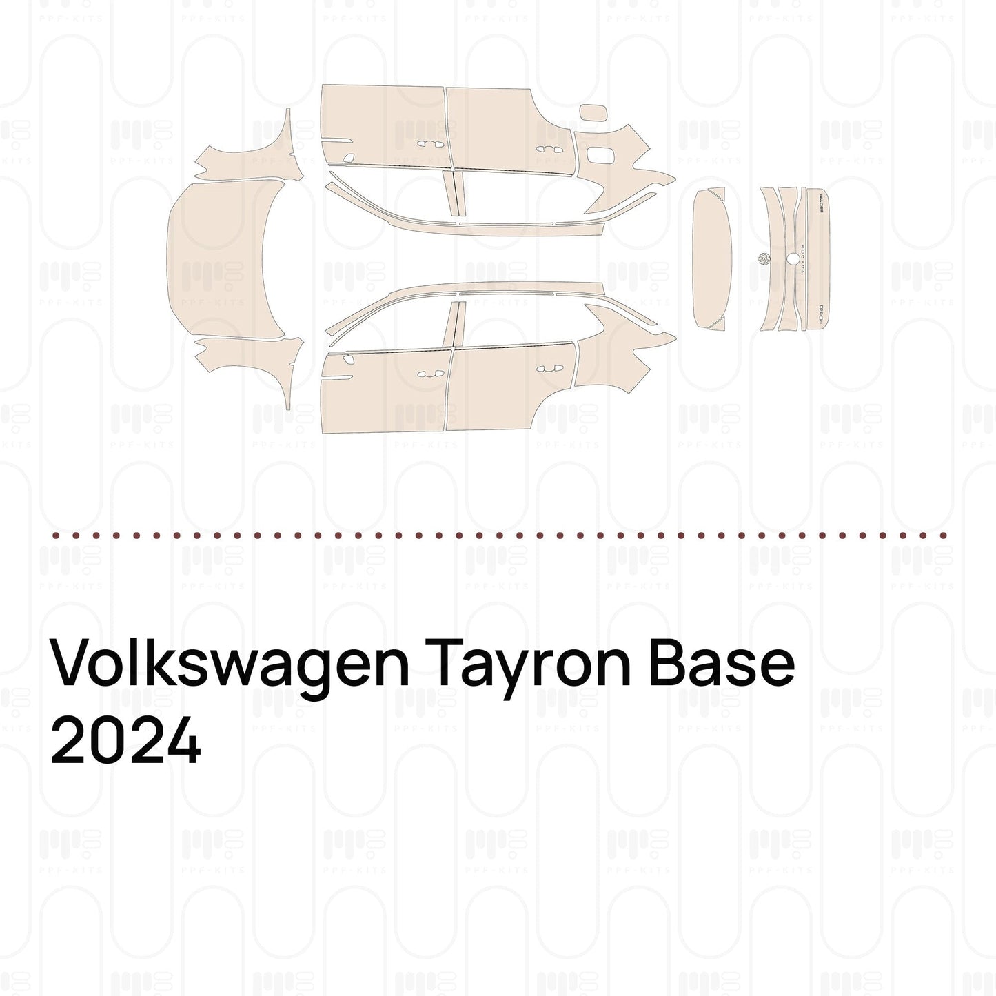 Pre-CutPPFVolkswagenTayronBase2024