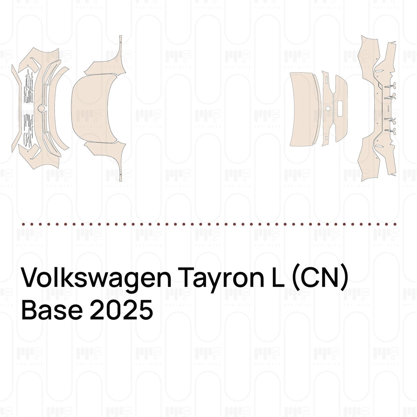 Pre-CutPPFVolkswagenTayronL(CN)Base2025