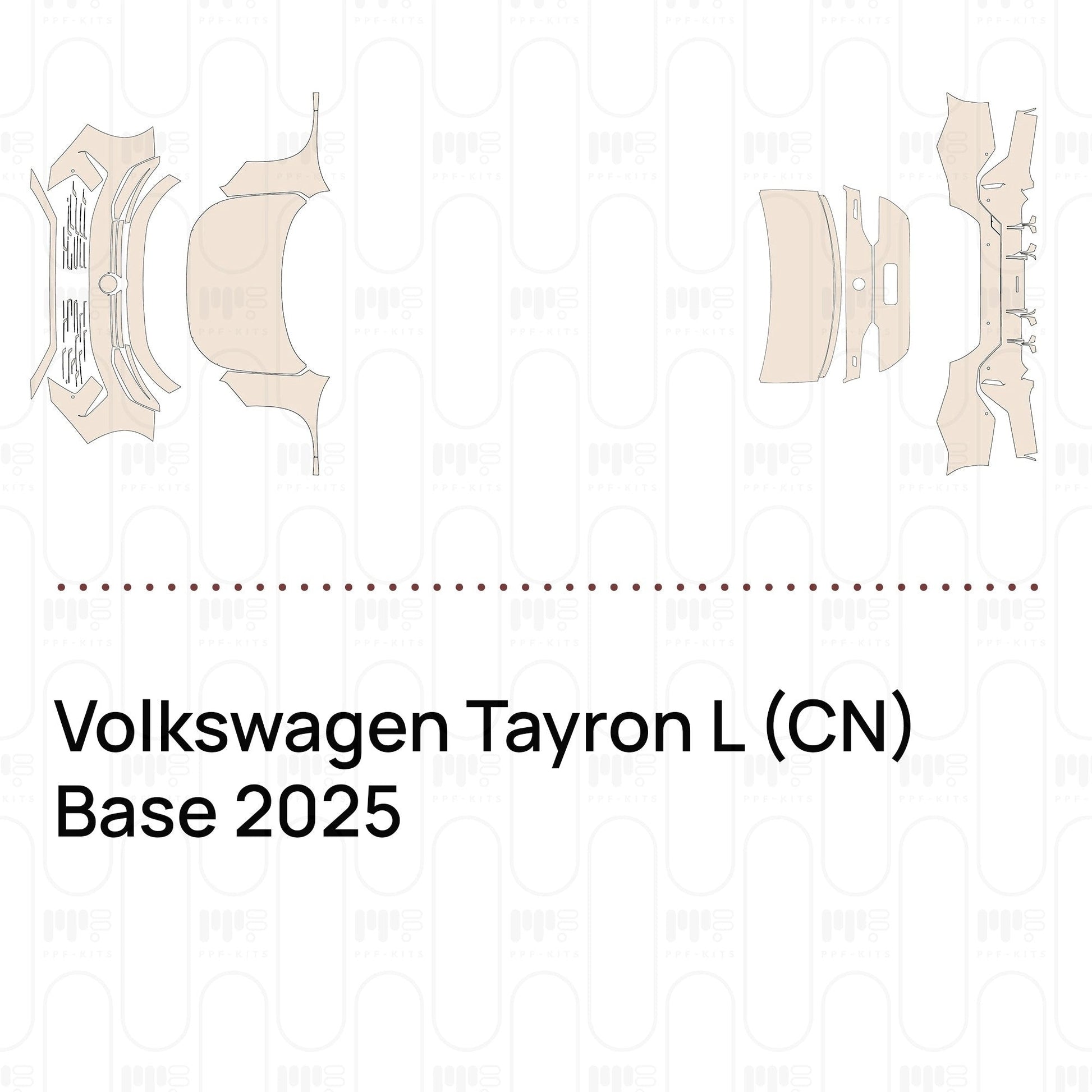 Pre-CutPPFVolkswagenTayronL(CN)Base2025