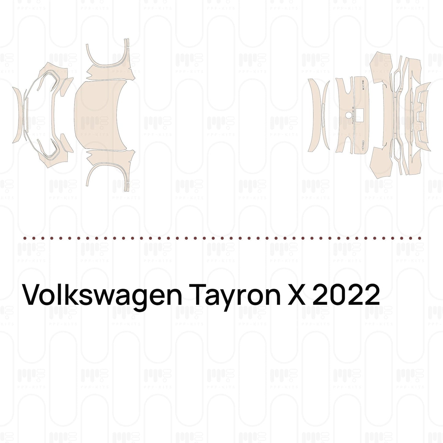 Pre-CutPPFVolkswagenTayronX2022